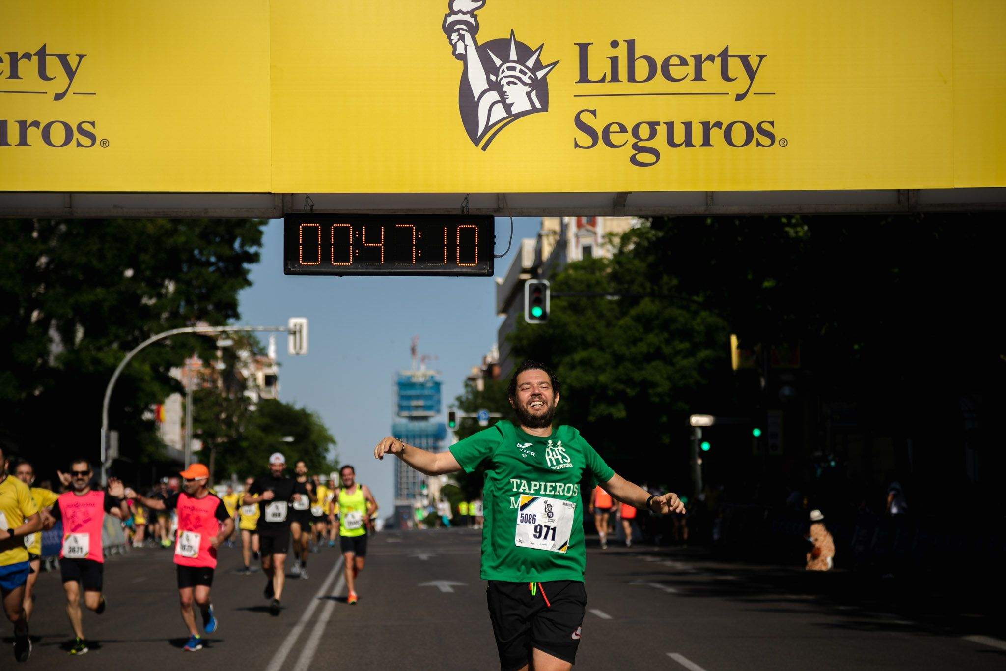 Las mejores fotos de la meta de la Carrera Liberty de Madrid   428