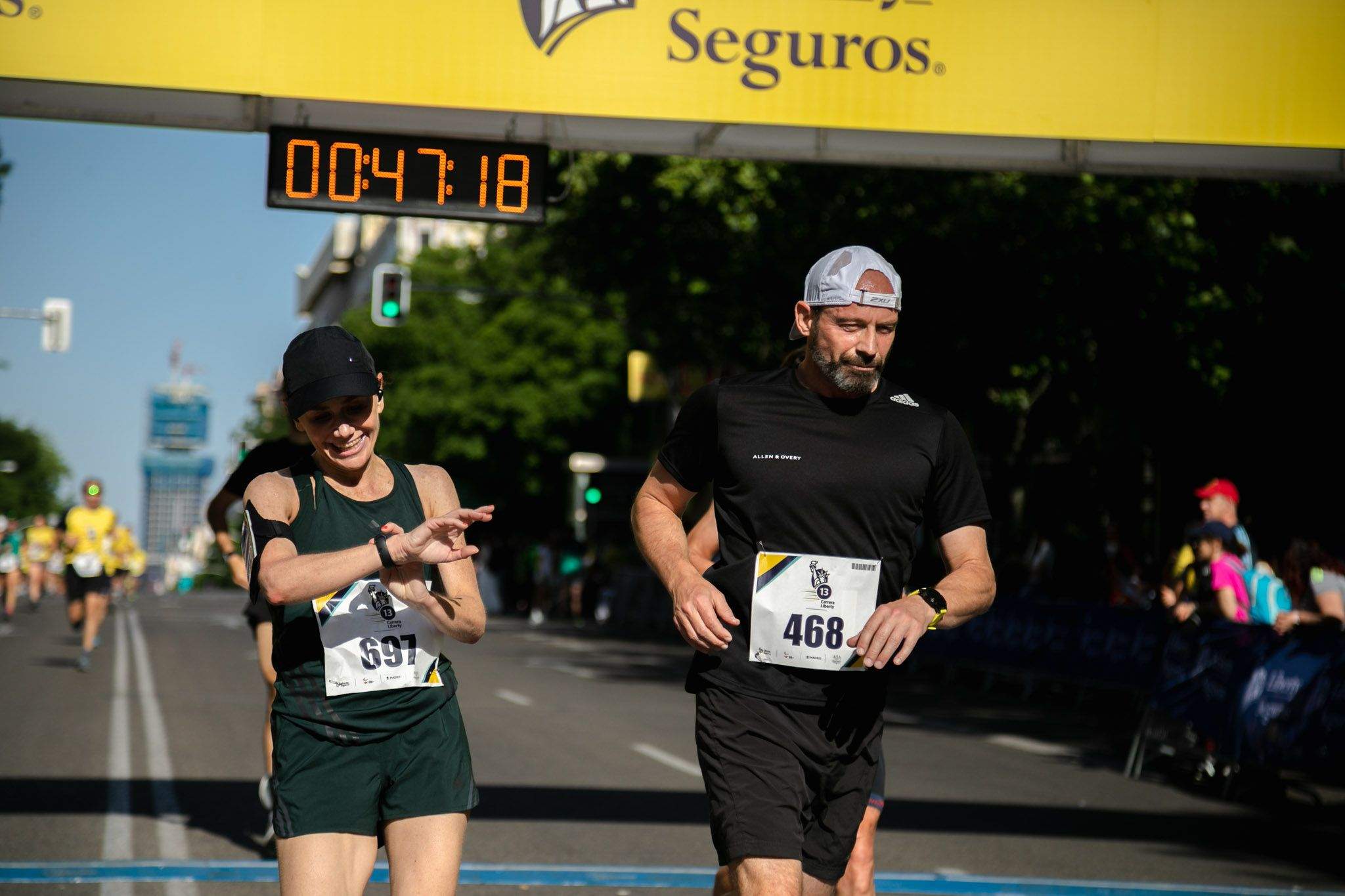 Las mejores fotos de la meta de la Carrera Liberty de Madrid   430