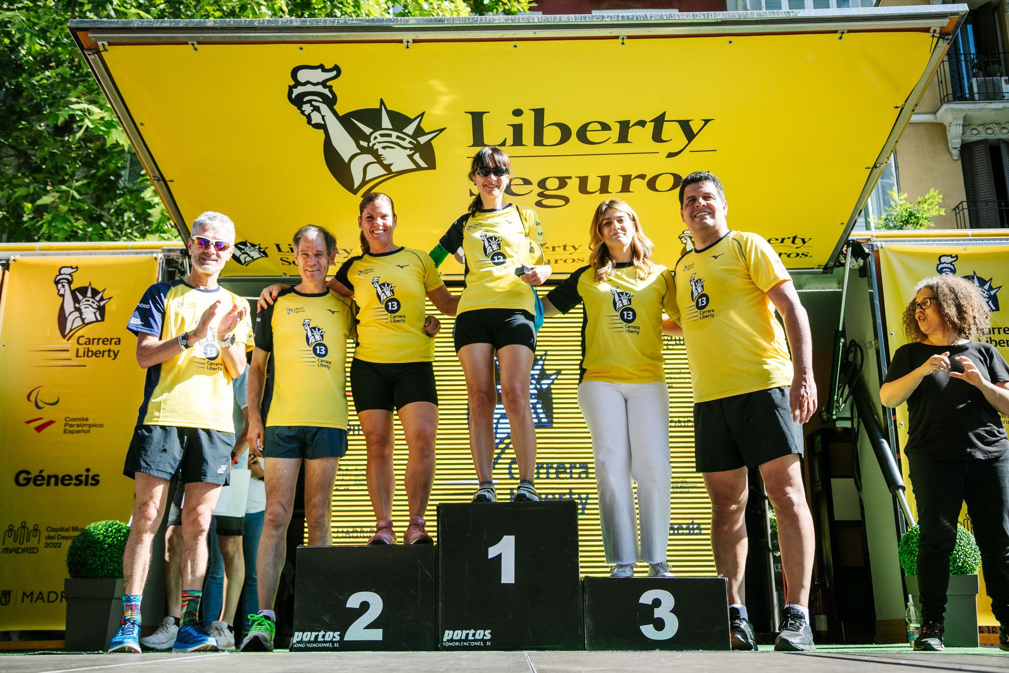 Las mejores fotos de la premiación de la Carrera Liberty de Madrid   21