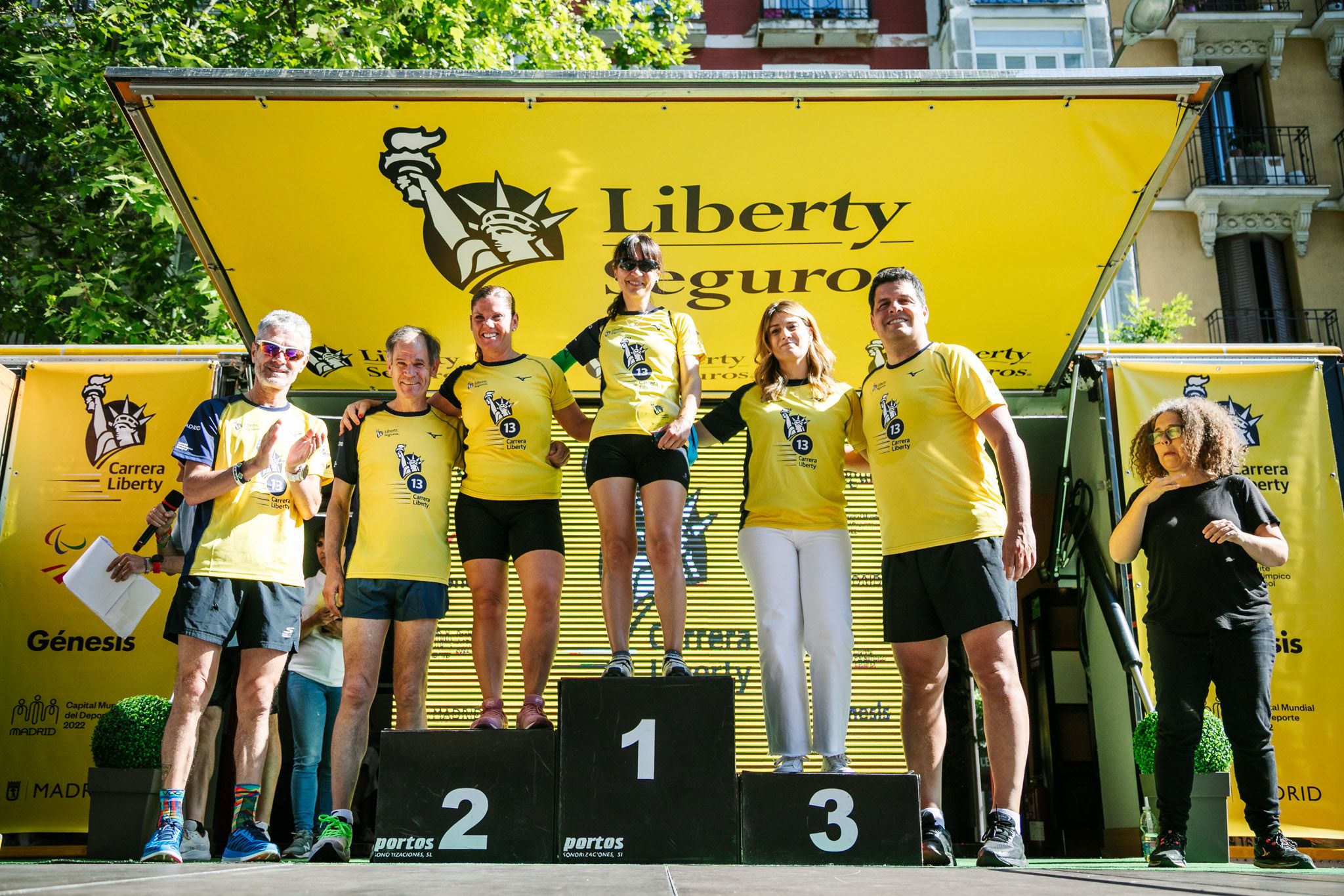 Las mejores fotos de la premiación de la Carrera Liberty de Madrid   22