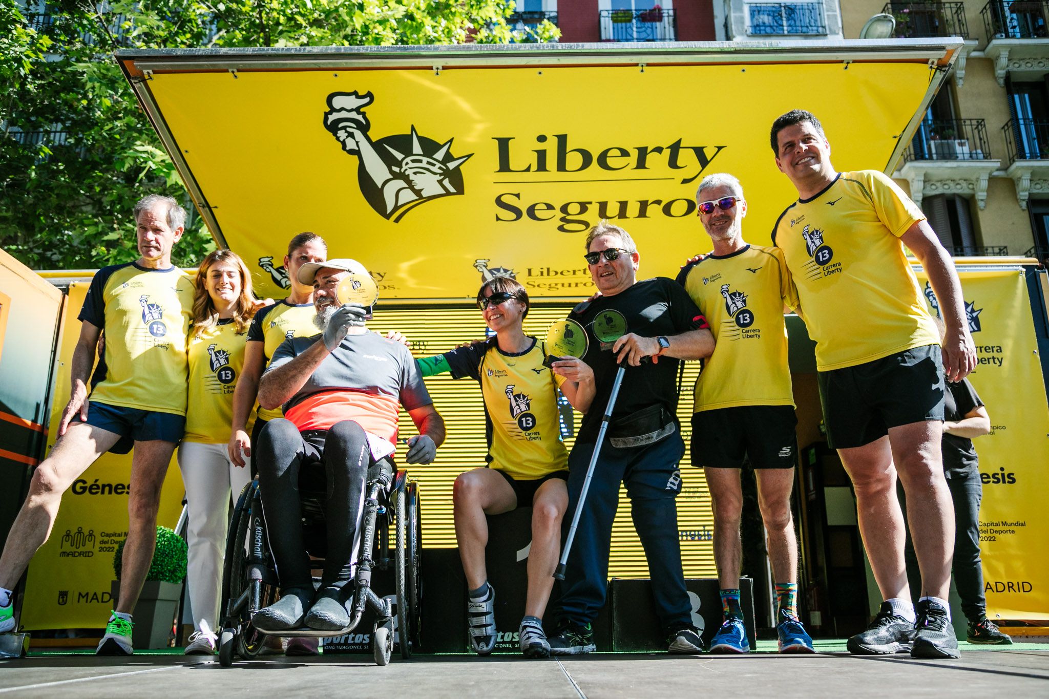 Las mejores fotos de la premiación de la Carrera Liberty de Madrid   24