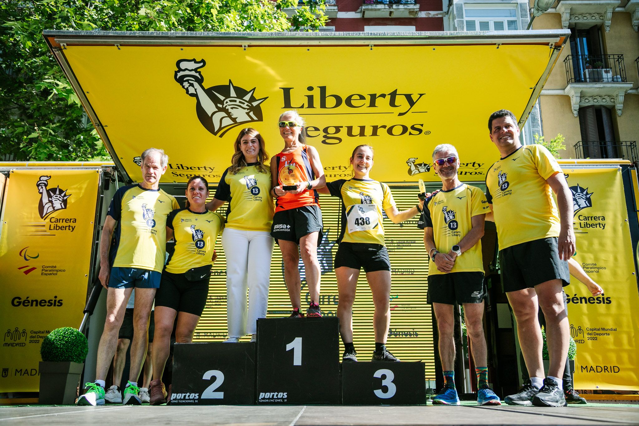 Las mejores fotos de la premiación de la Carrera Liberty de Madrid   28