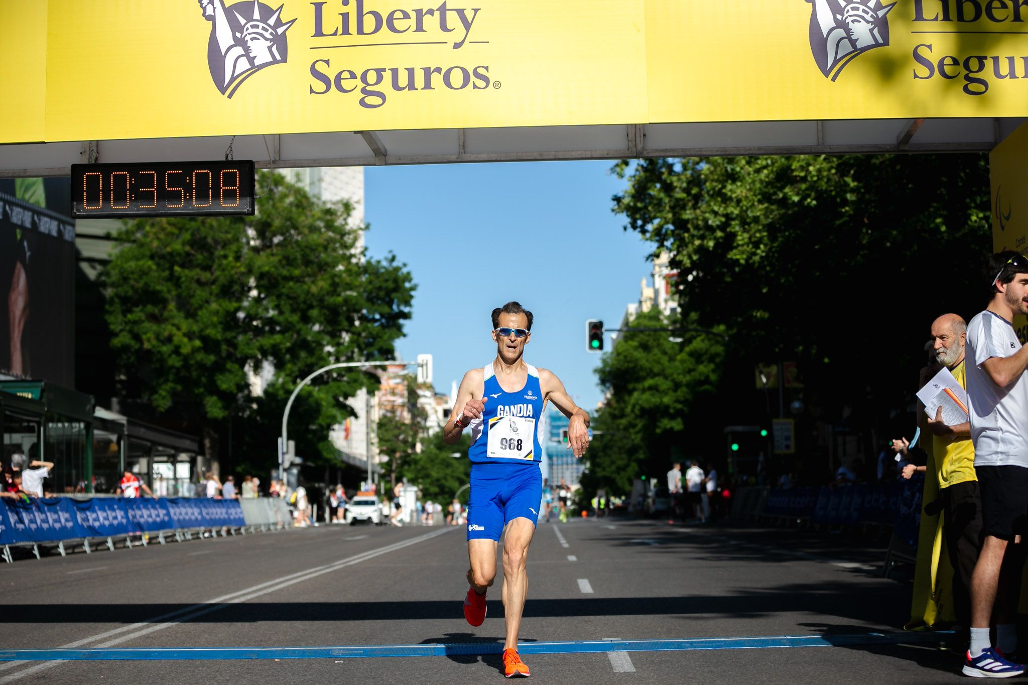 Las mejores fotos de la meta de la Carrera Liberty de Madrid   174