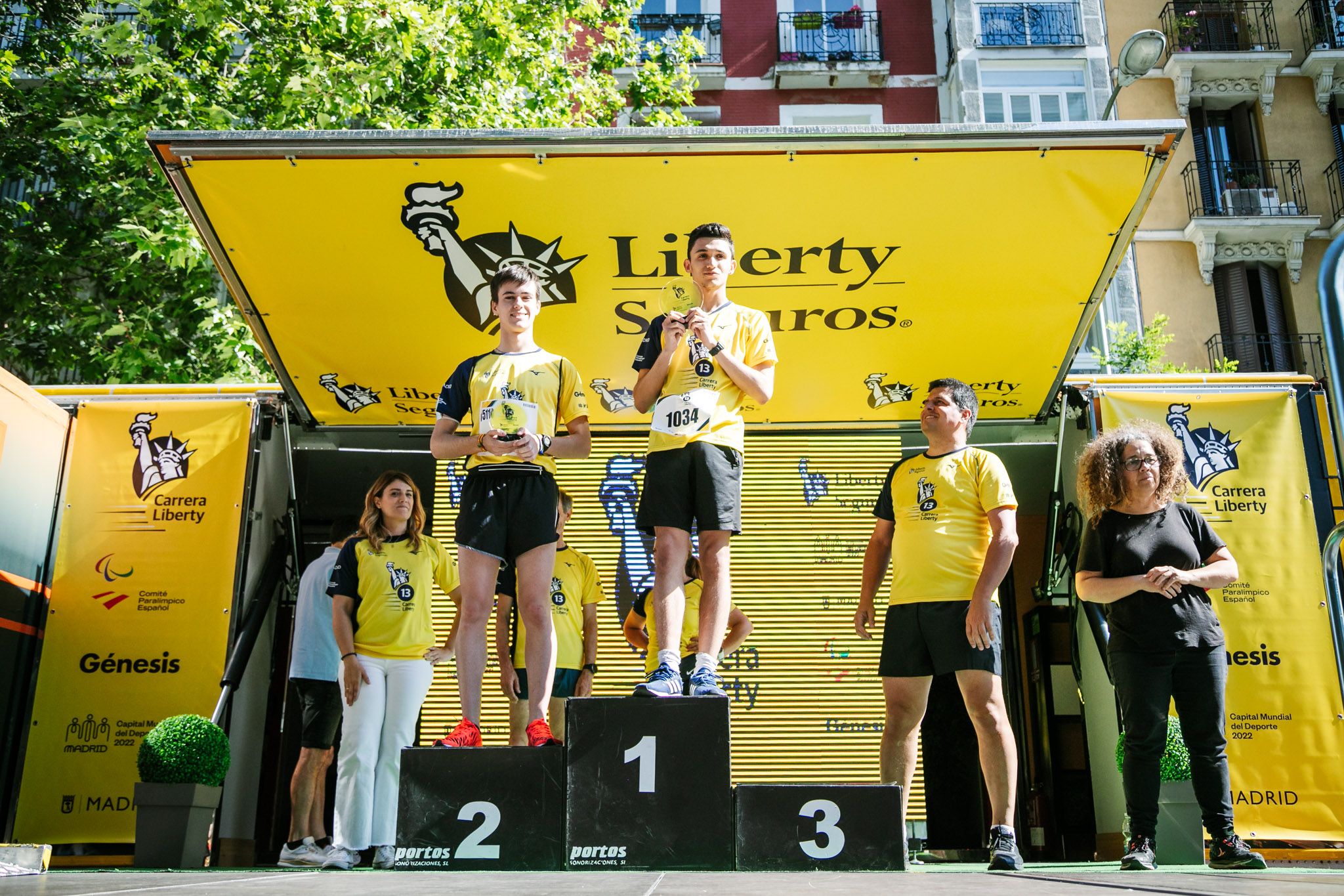 Las mejores fotos de la premiación de la Carrera Liberty de Madrid   31