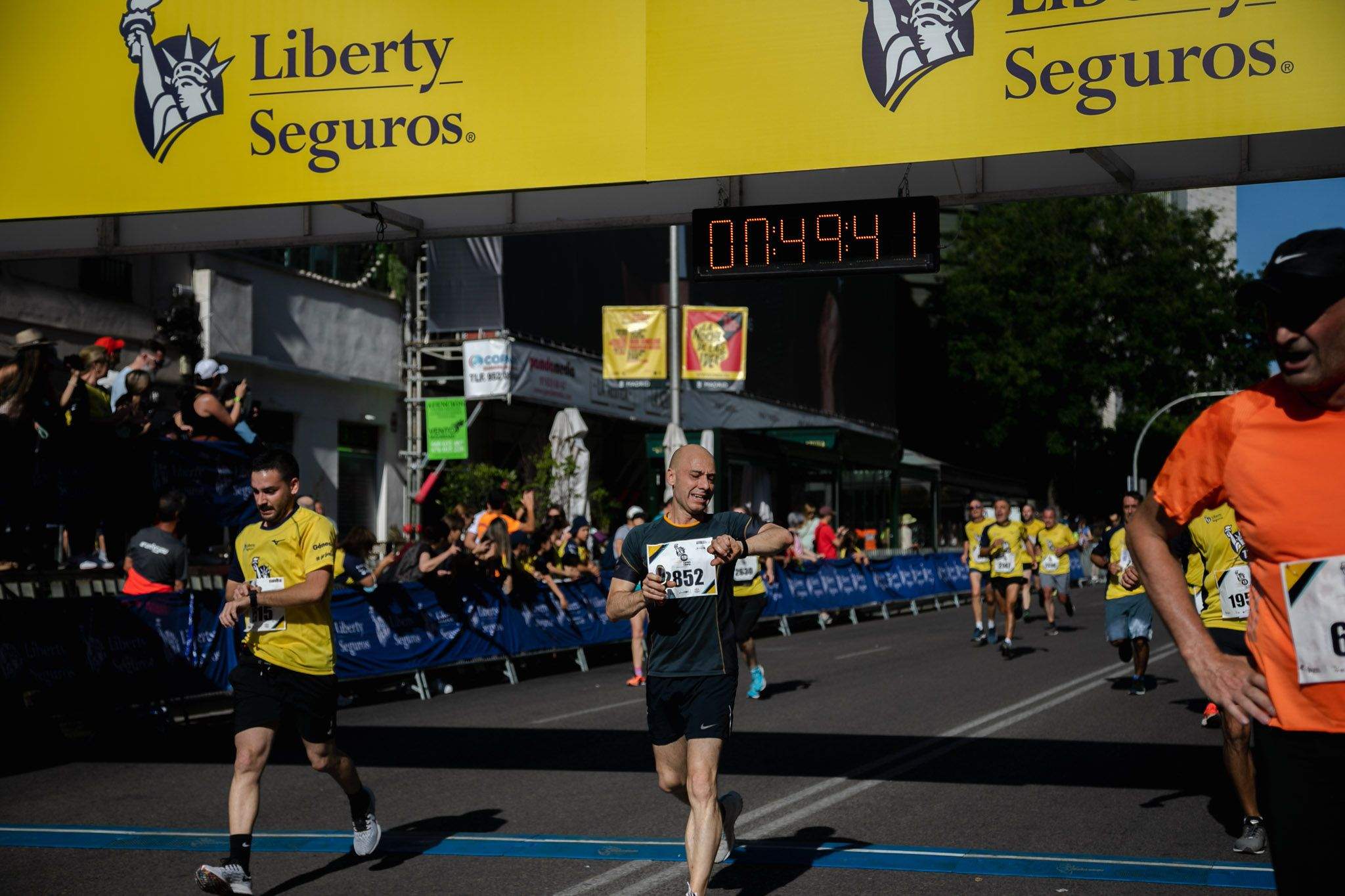 Las mejores fotos de la meta de la Carrera Liberty de Madrid   451