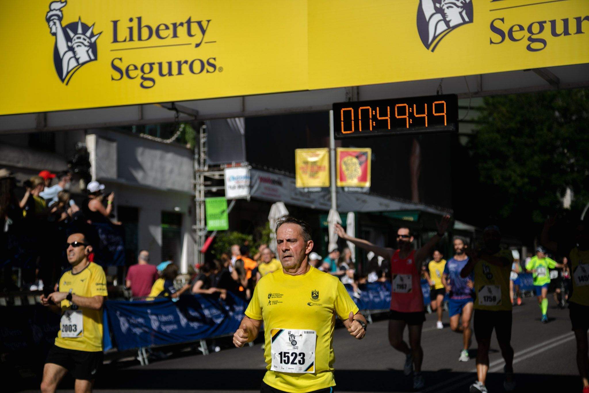 Las mejores fotos de la meta de la Carrera Liberty de Madrid   455