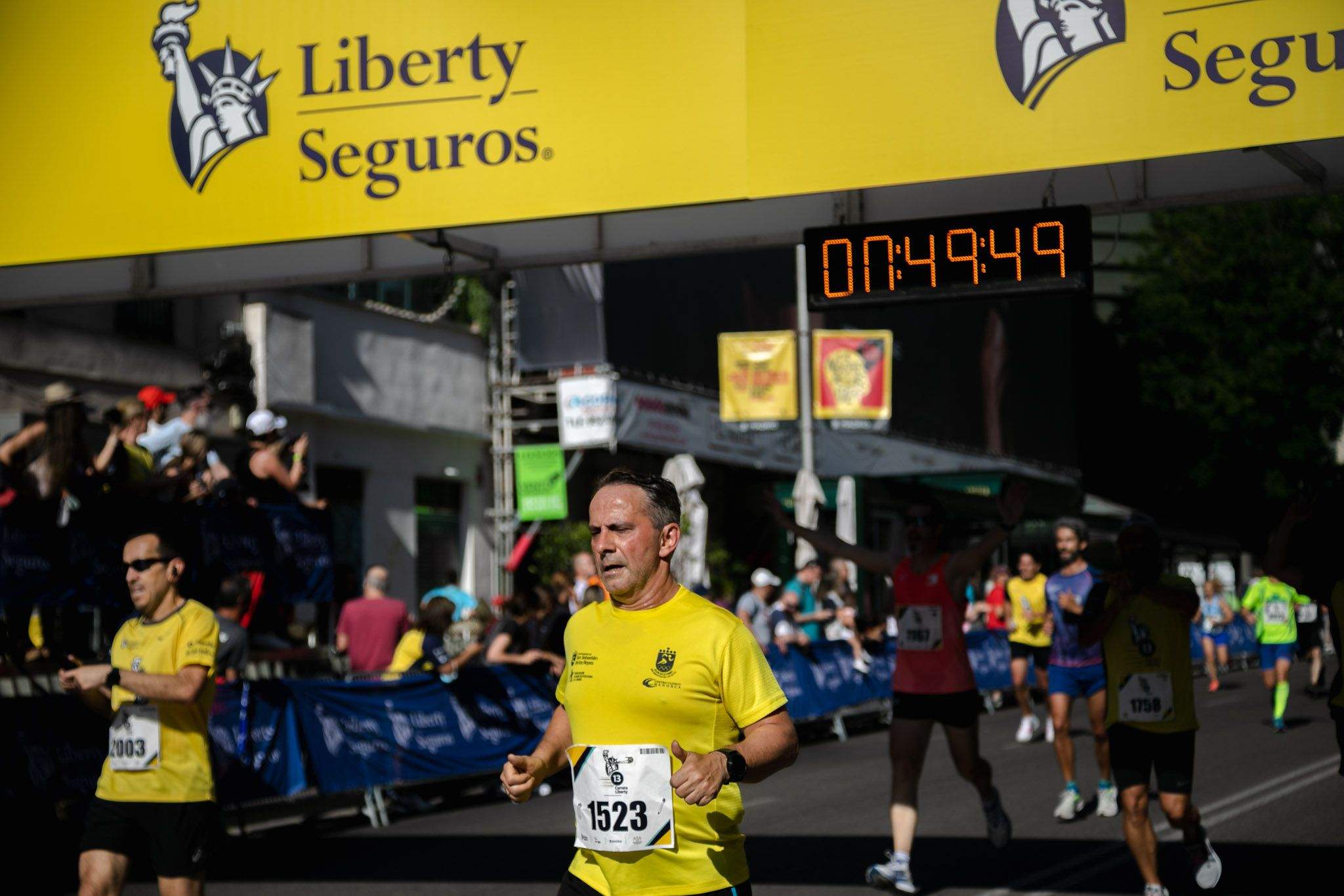 Las mejores fotos de la meta de la Carrera Liberty de Madrid   456