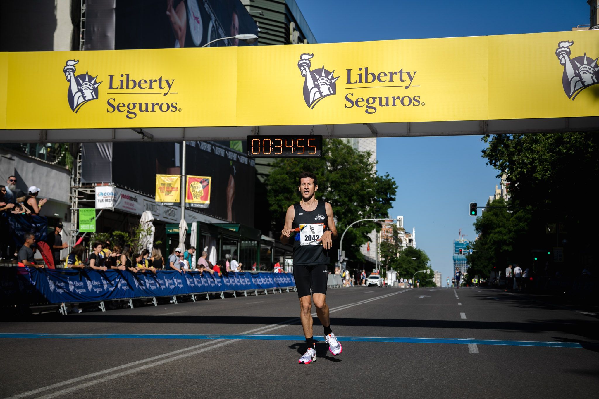 Las mejores fotos de la meta de la Carrera Liberty de Madrid   181