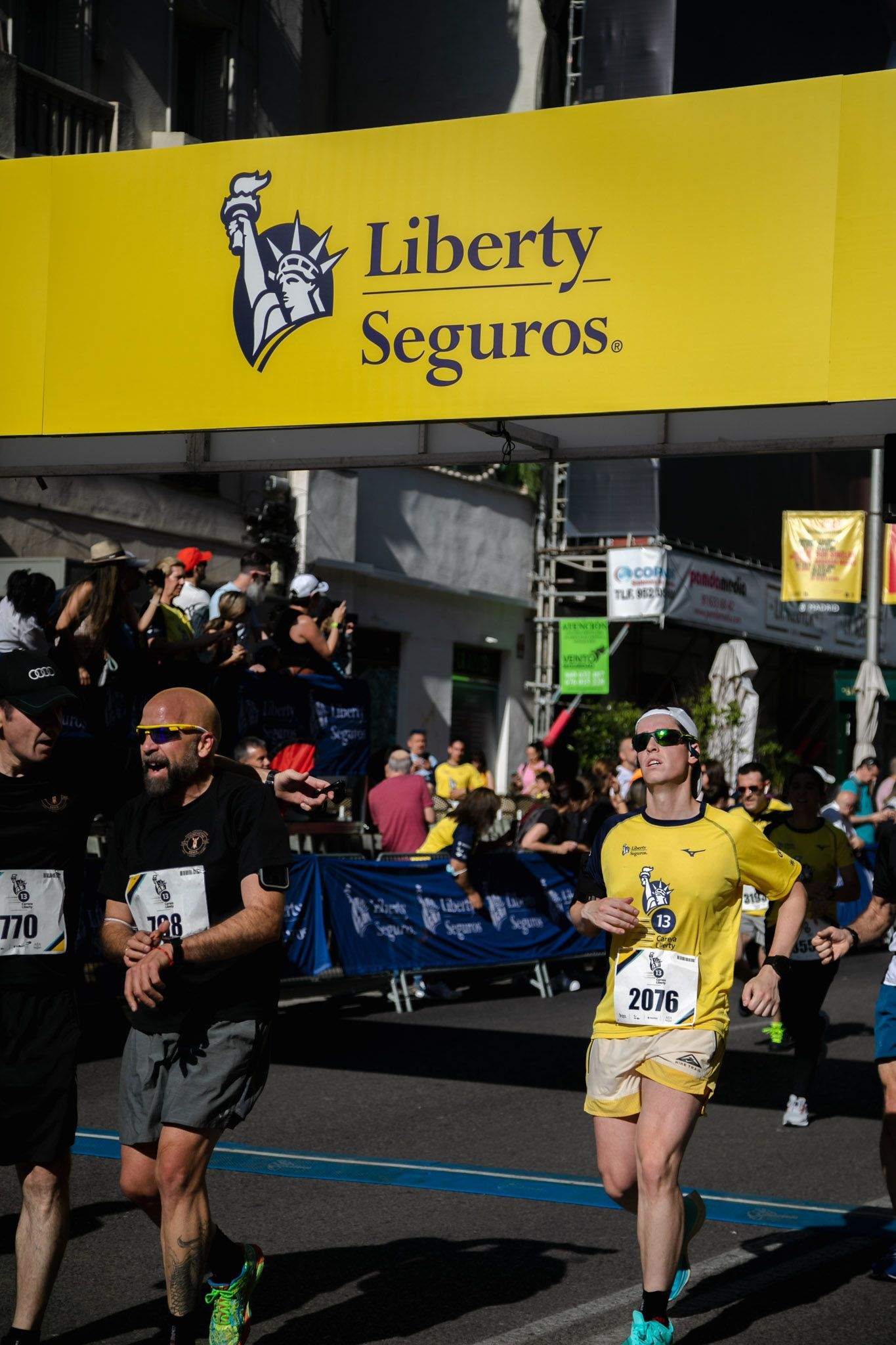 Las mejores fotos de la meta de la Carrera Liberty de Madrid   458