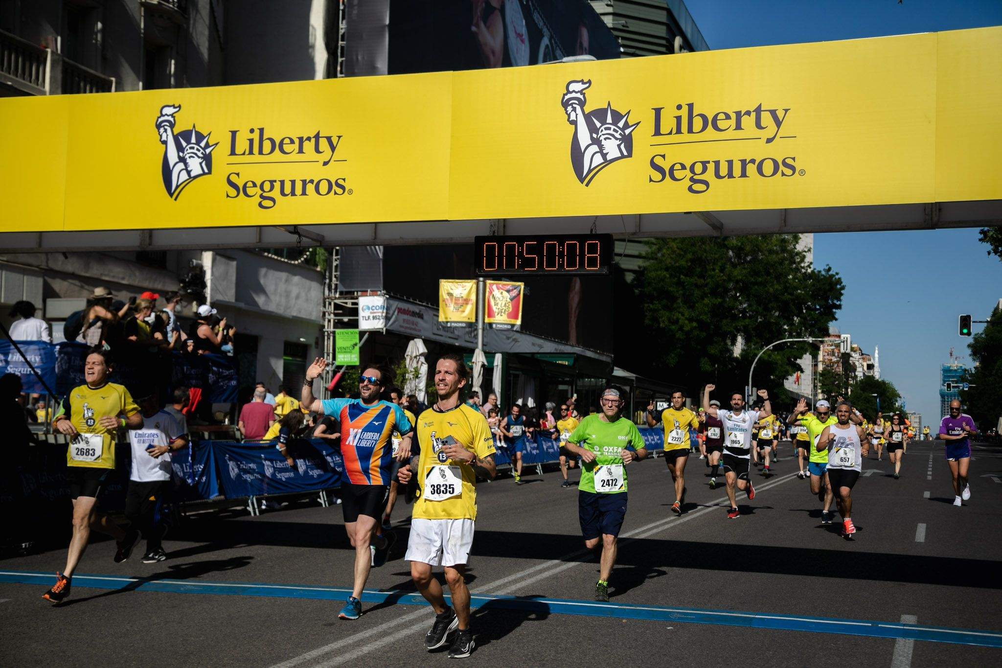 Las mejores fotos de la meta de la Carrera Liberty de Madrid   460