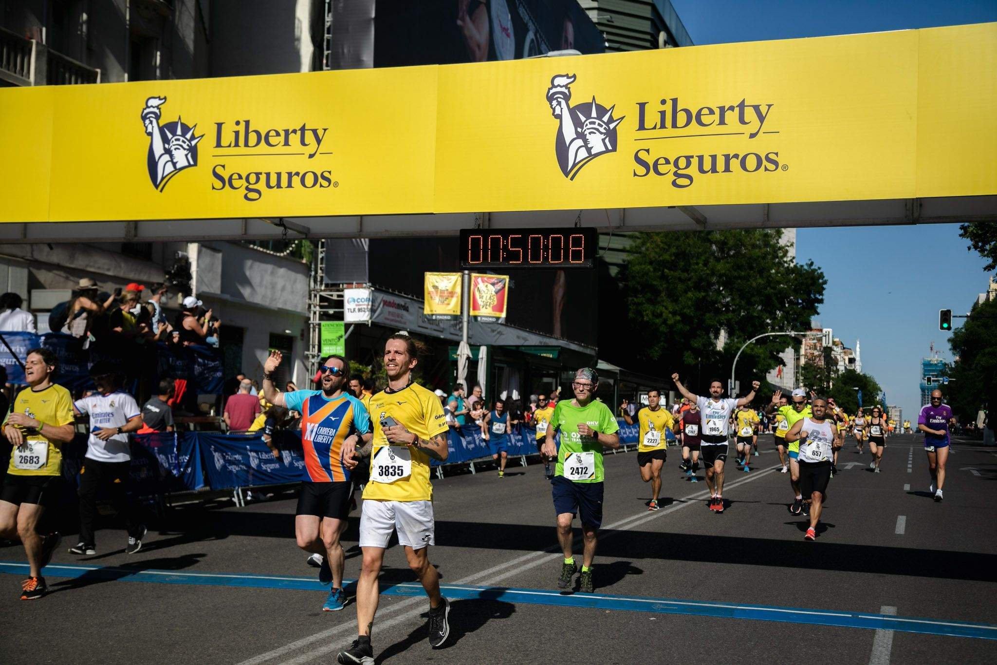 Las mejores fotos de la meta de la Carrera Liberty de Madrid   461