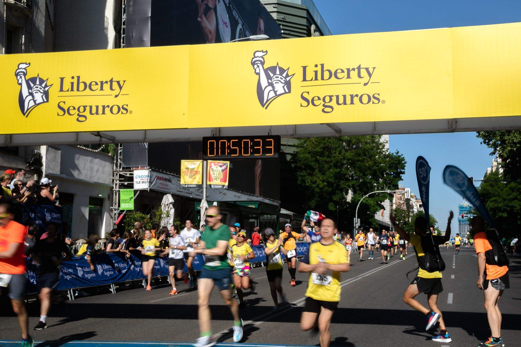 Las mejores fotos de la meta de la Carrera Liberty de Madrid   462