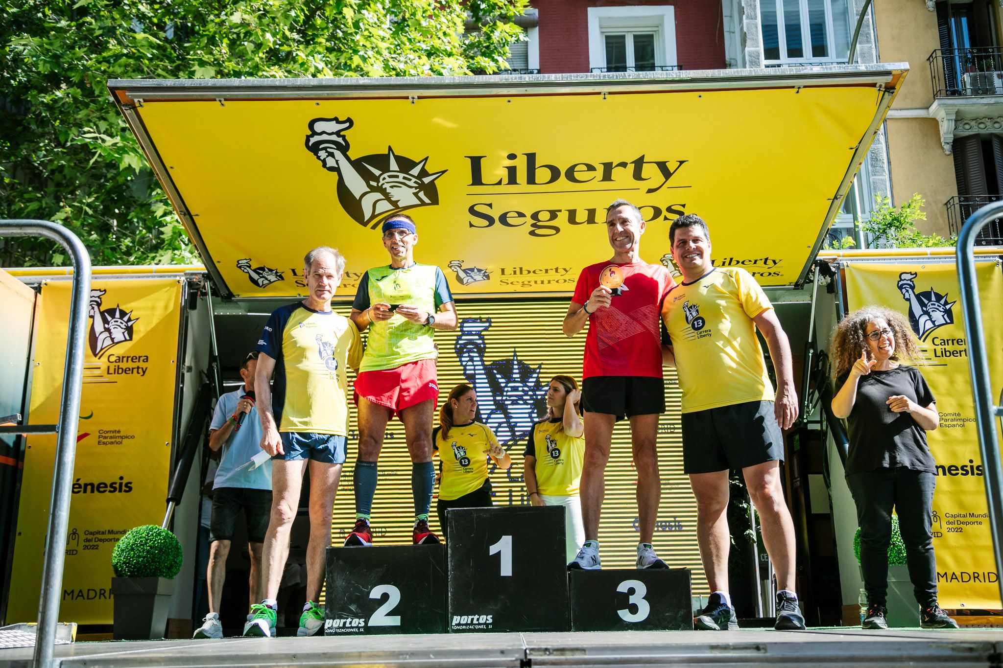 Las mejores fotos de la premiación de la Carrera Liberty de Madrid   43