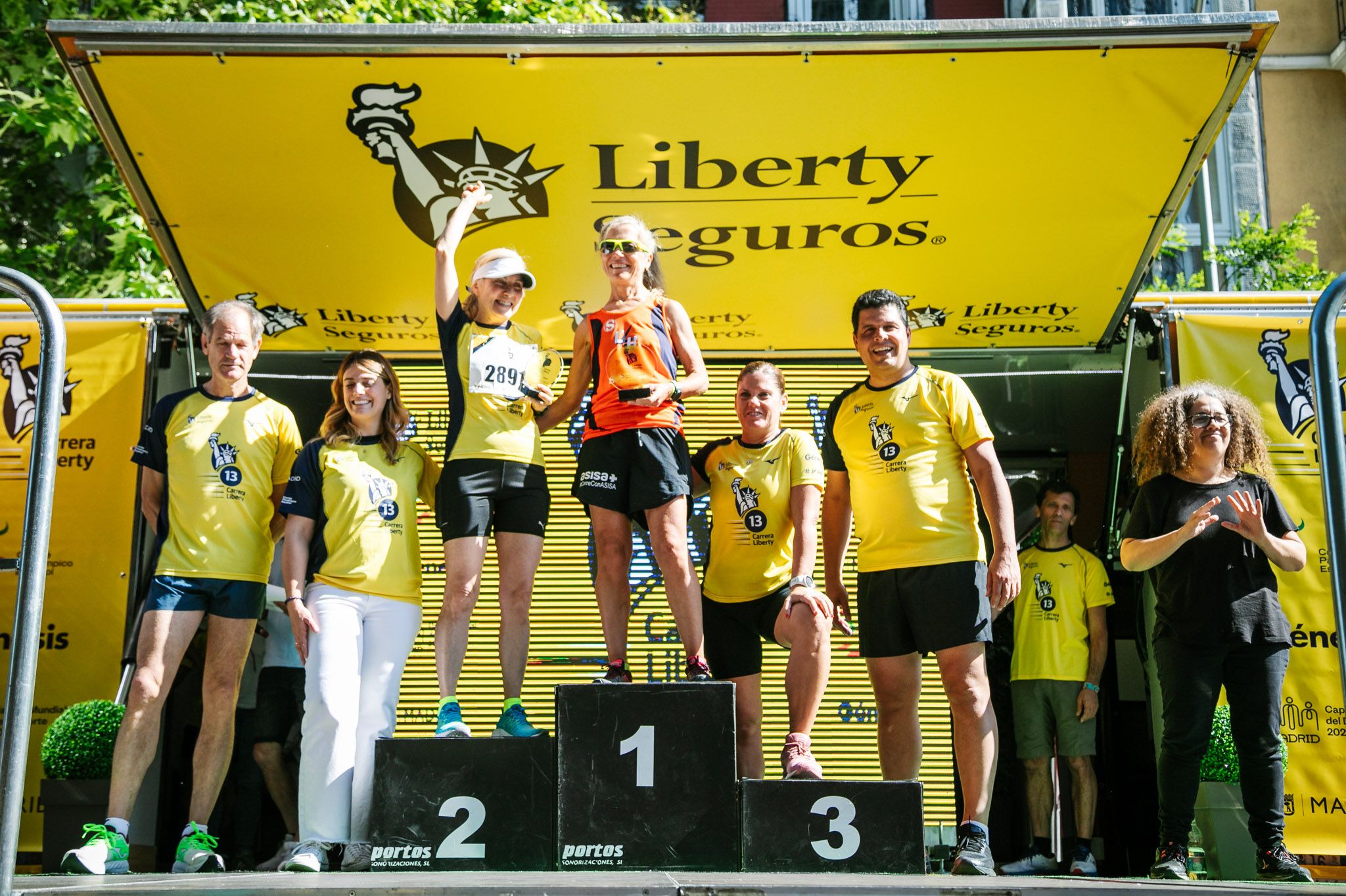 Las mejores fotos de la premiación de la Carrera Liberty de Madrid   45