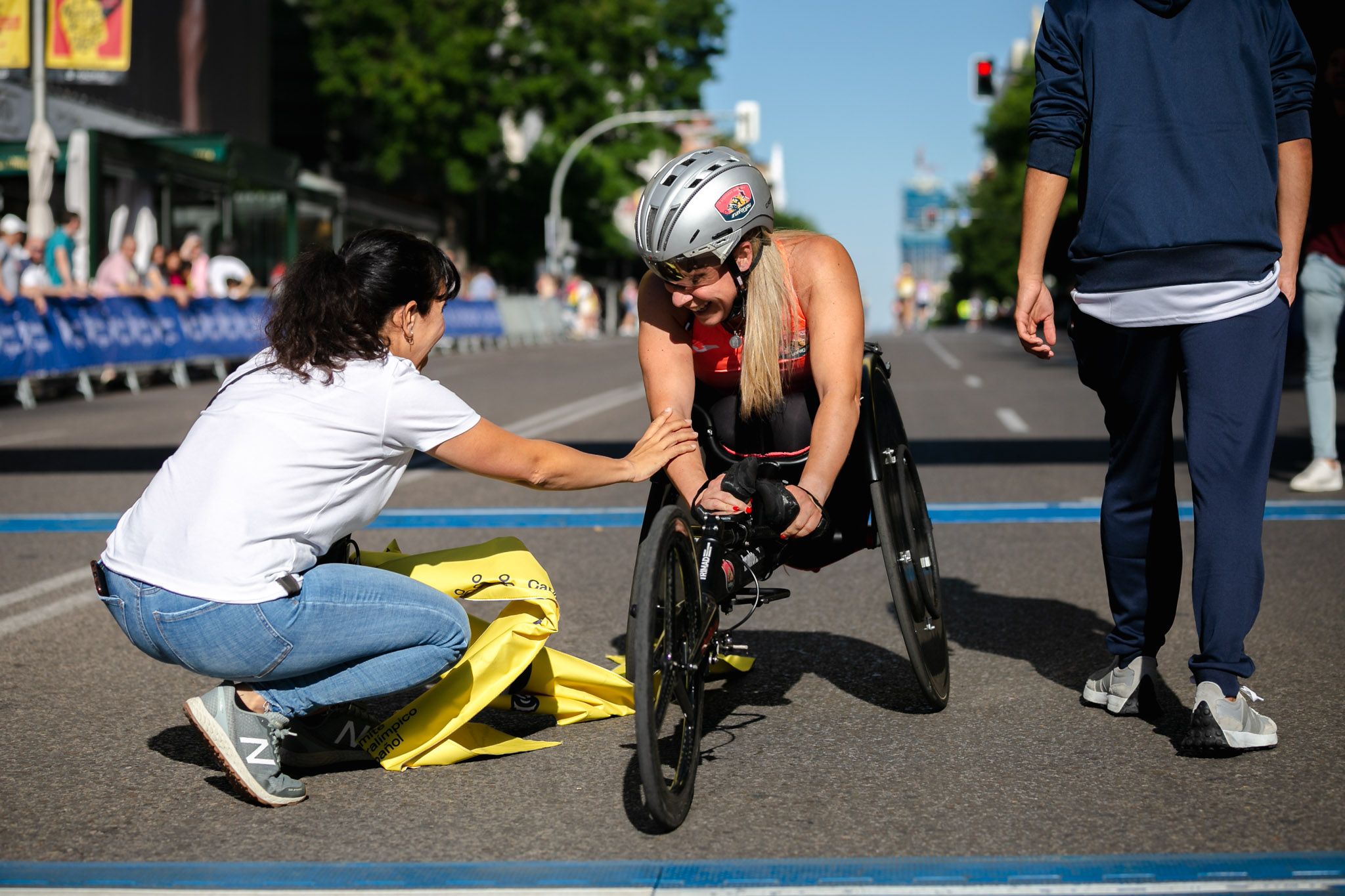 Las mejores fotos de la meta de la Carrera Liberty de Madrid   197