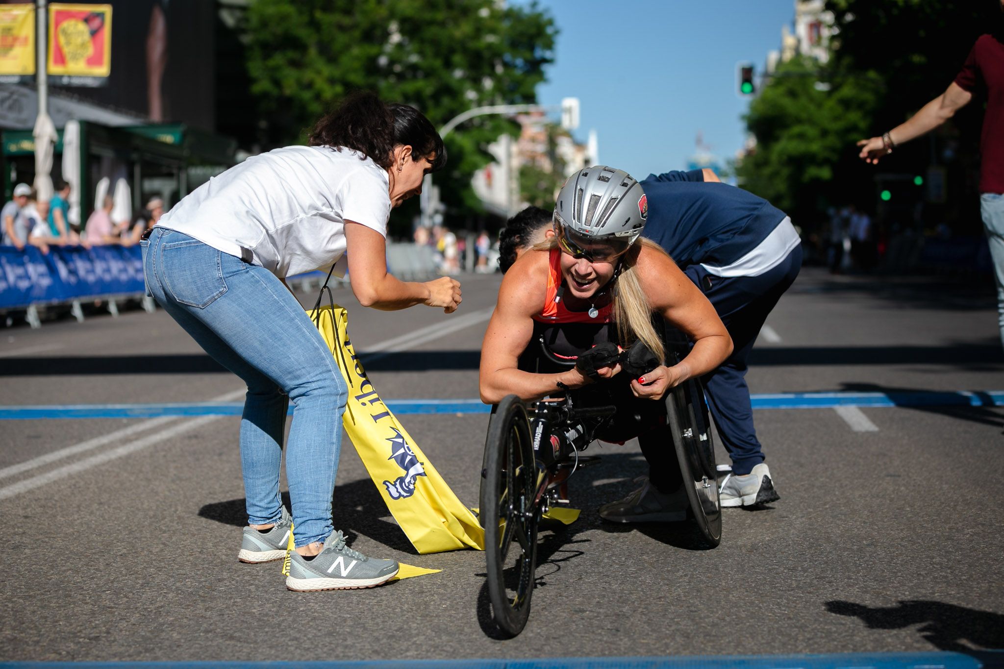 Las mejores fotos de la meta de la Carrera Liberty de Madrid   200