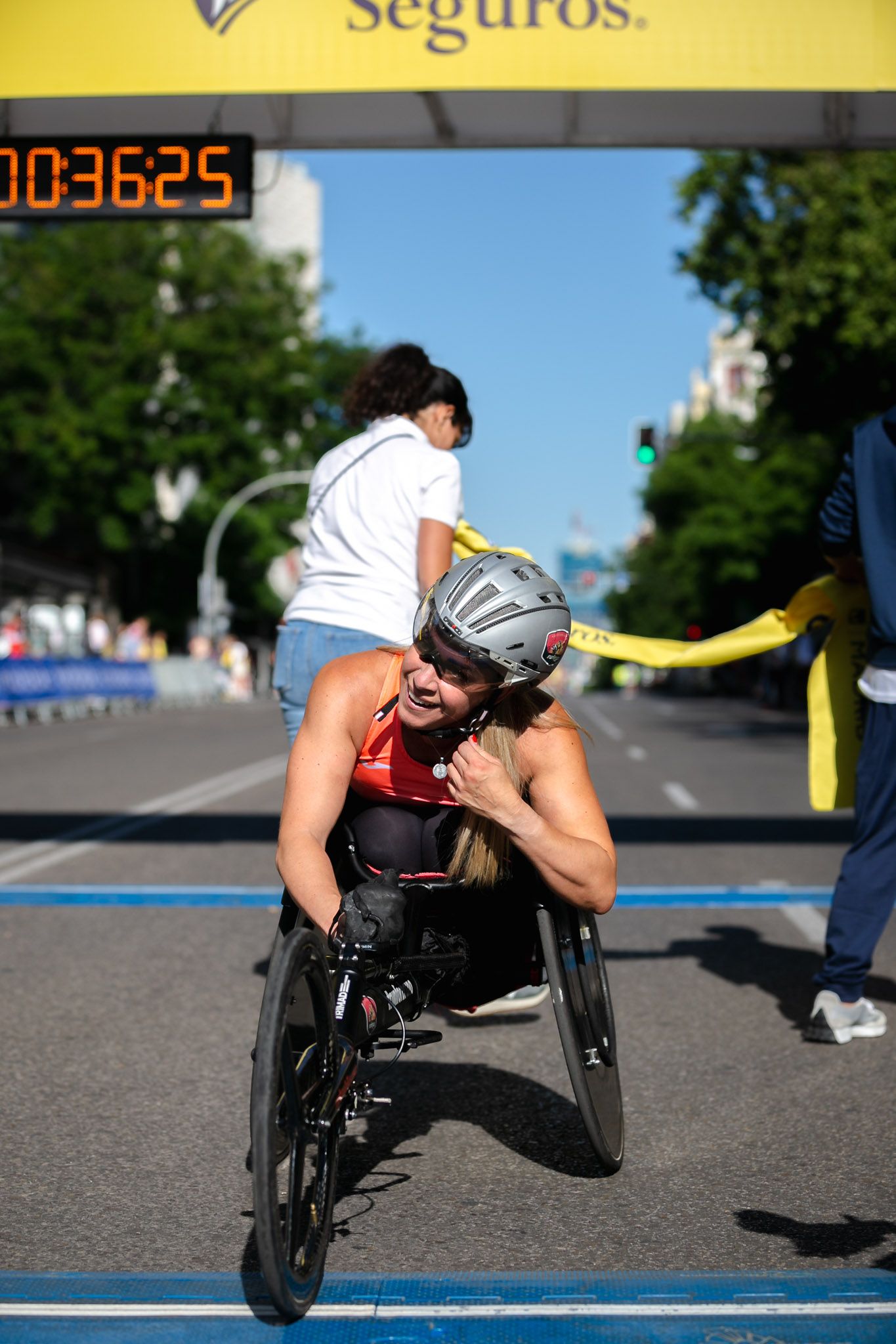 Las mejores fotos de la meta de la Carrera Liberty de Madrid   201