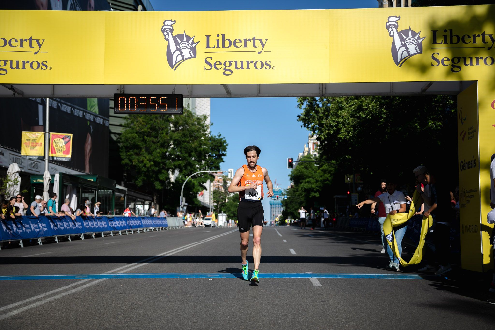 Las mejores fotos de la meta de la Carrera Liberty de Madrid   203
