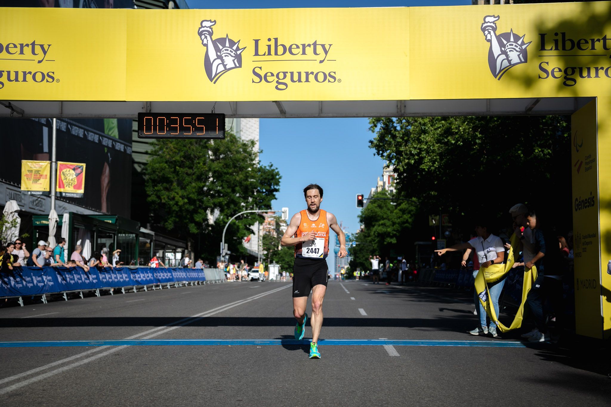 Las mejores fotos de la meta de la Carrera Liberty de Madrid   204