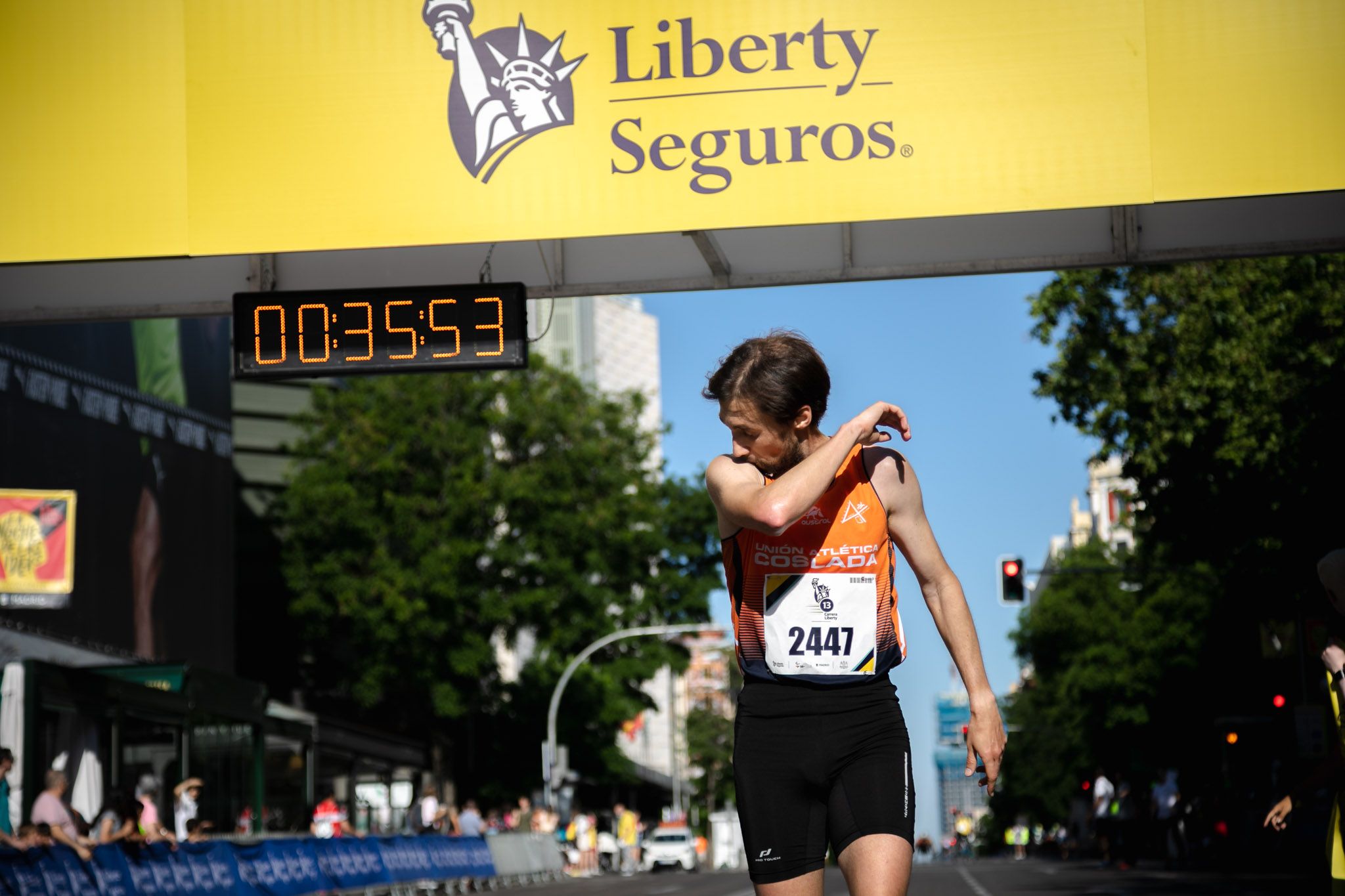 Las mejores fotos de la meta de la Carrera Liberty de Madrid   208