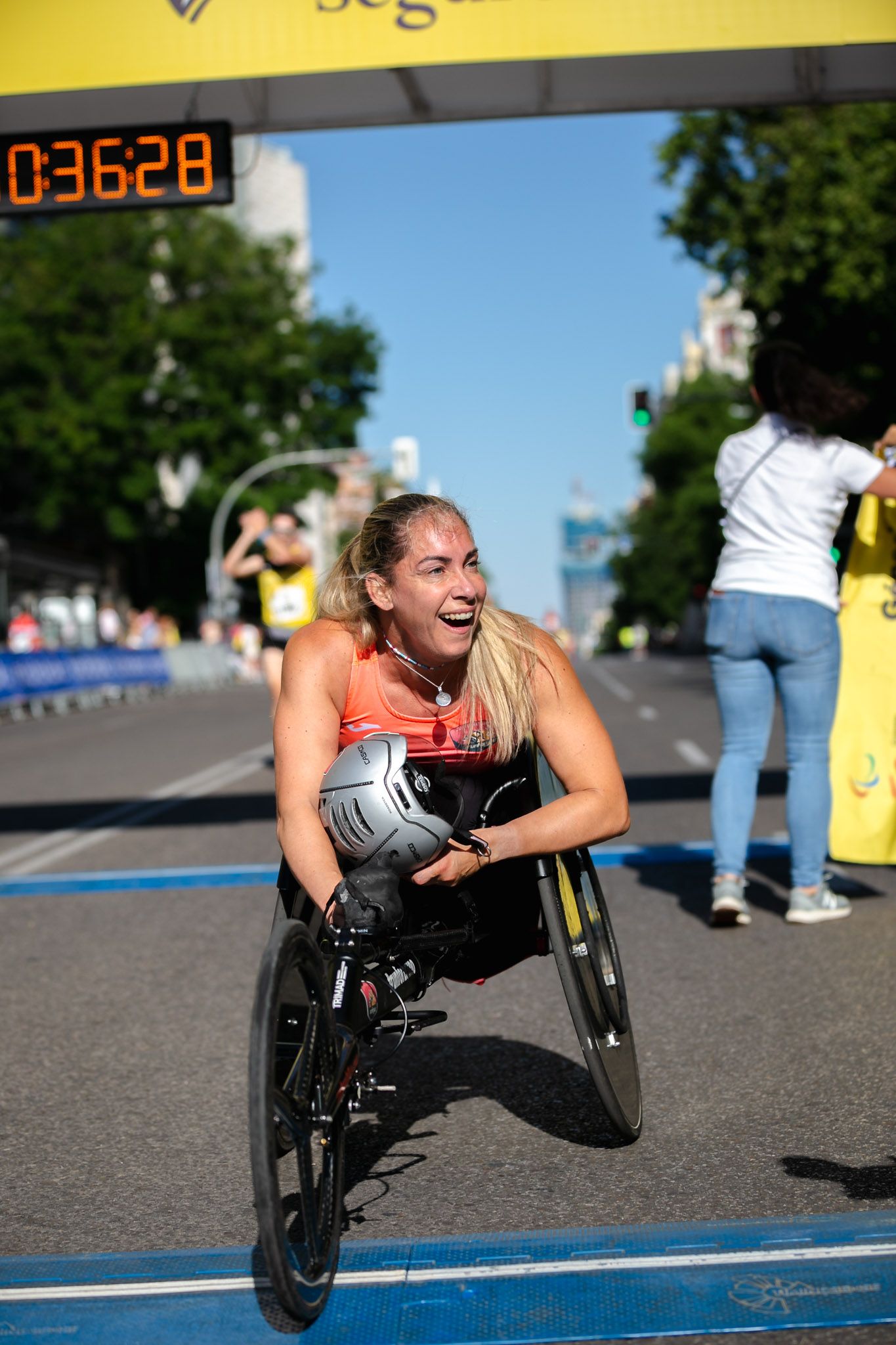 Las mejores fotos de la meta de la Carrera Liberty de Madrid   209