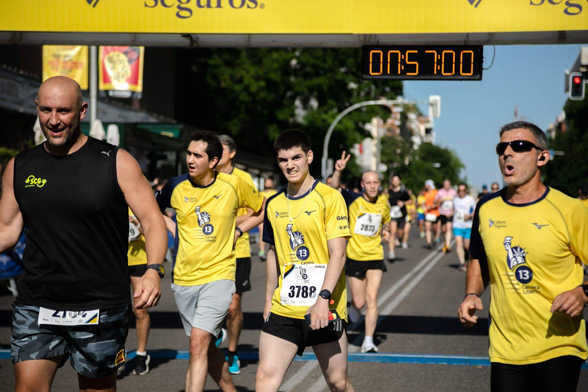 Las mejores fotos de la meta de la Carrera Liberty de Madrid   522