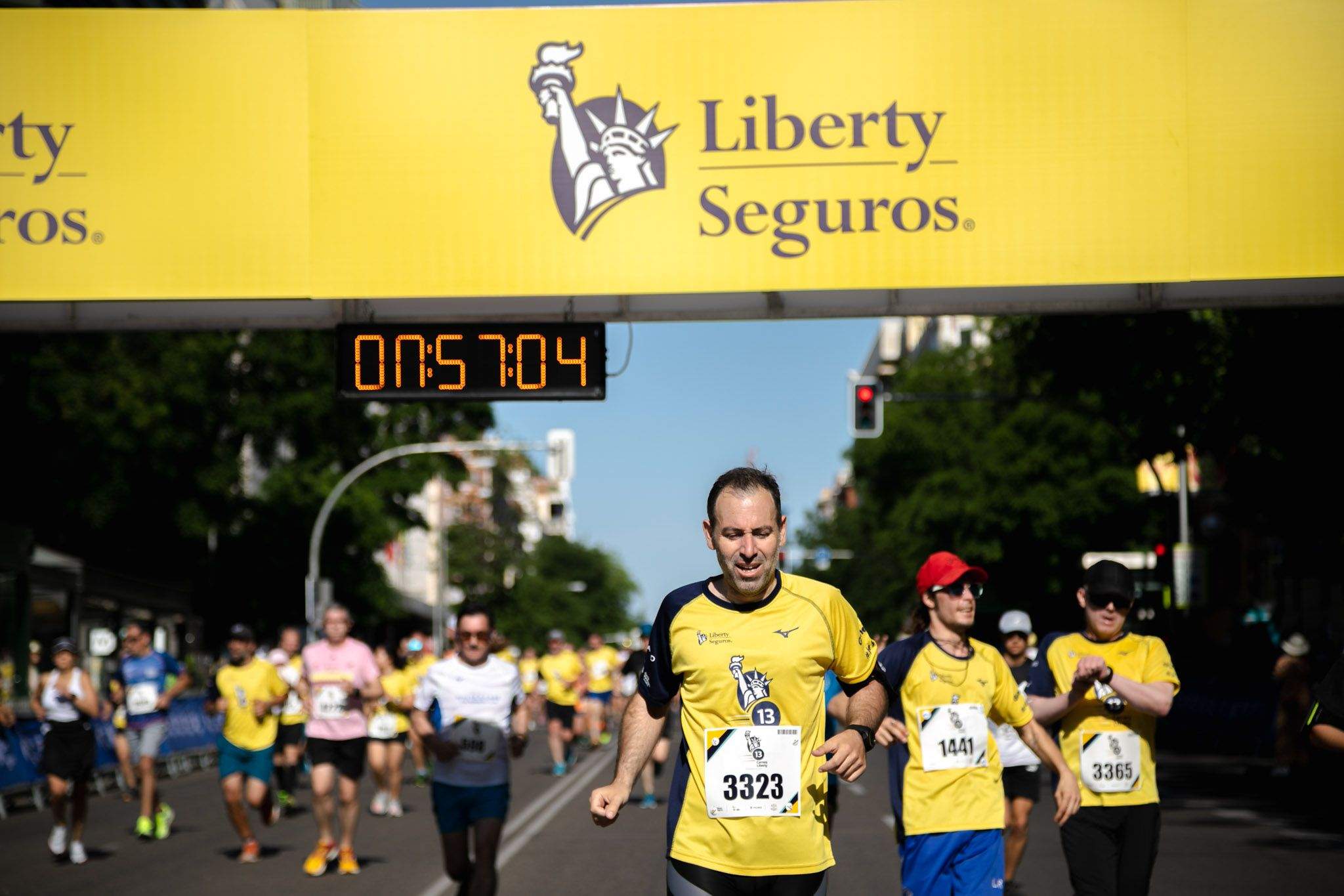 Las mejores fotos de la meta de la Carrera Liberty de Madrid   524