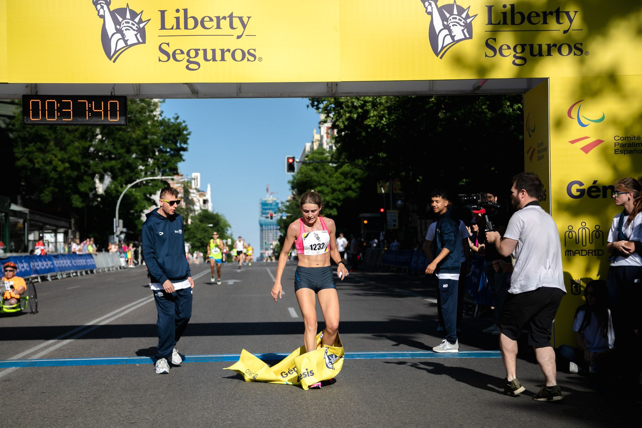 Las mejores fotos de la meta de la Carrera Liberty de Madrid   251