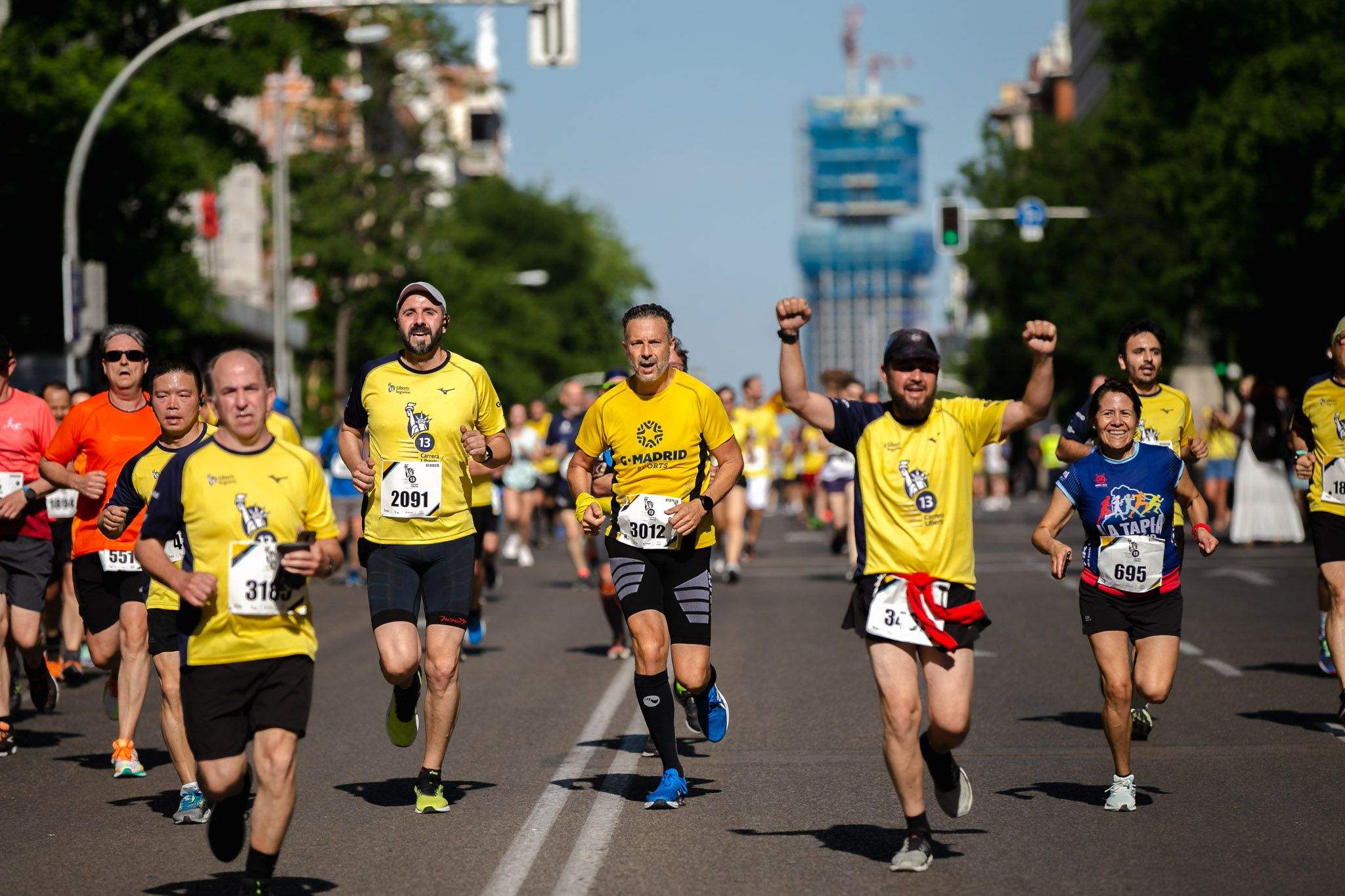 Las mejores fotos de la meta de la Carrera Liberty de Madrid   526