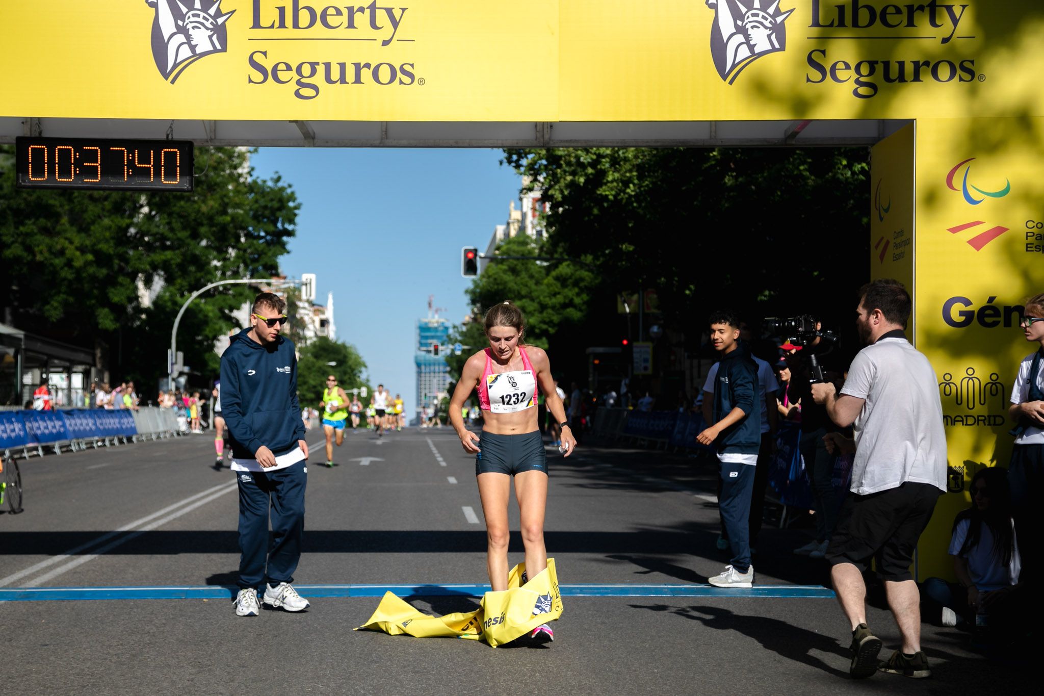 Las mejores fotos de la meta de la Carrera Liberty de Madrid   252