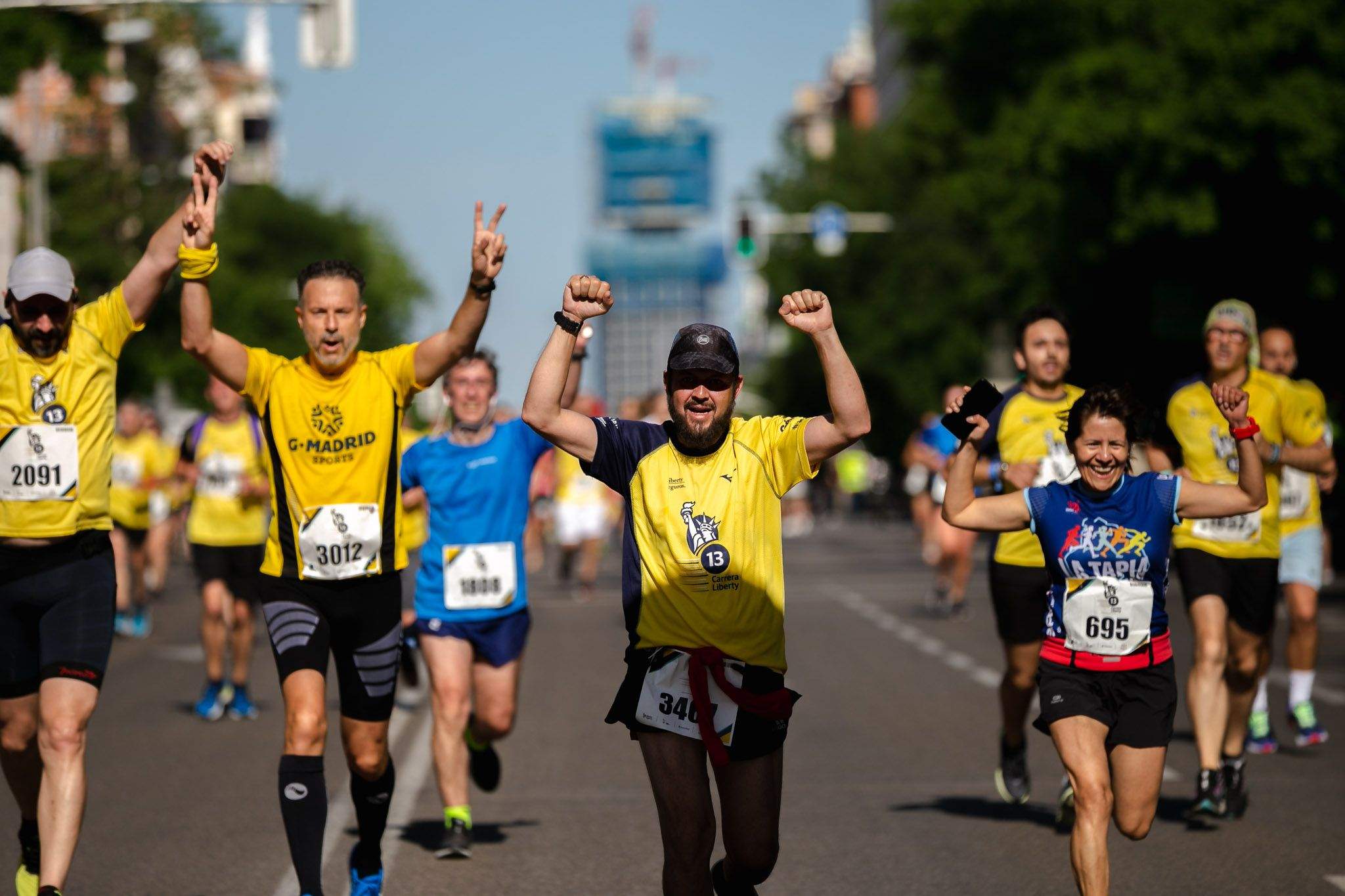 Las mejores fotos de la meta de la Carrera Liberty de Madrid   528
