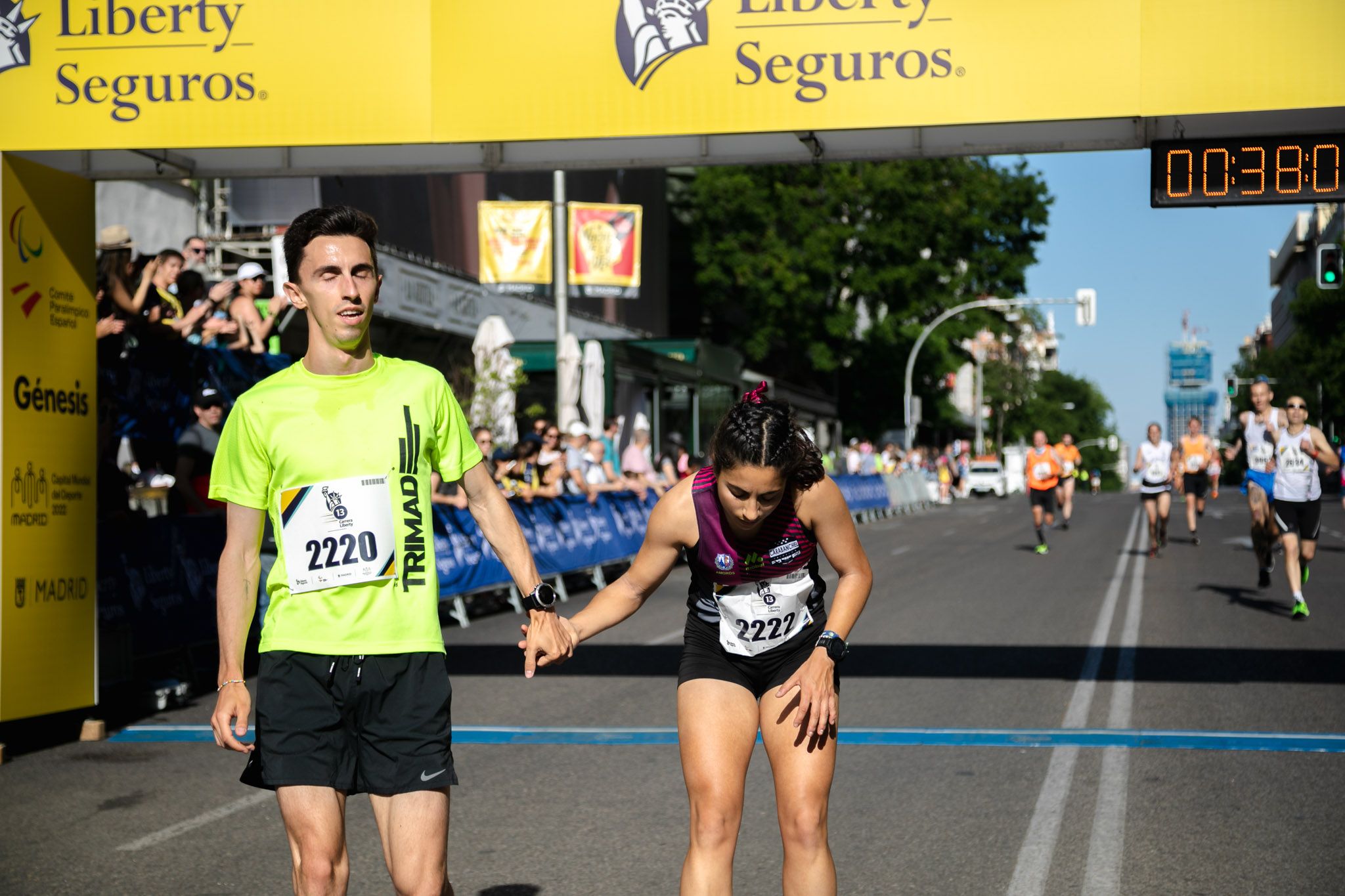 Las mejores fotos de la meta de la Carrera Liberty de Madrid   254