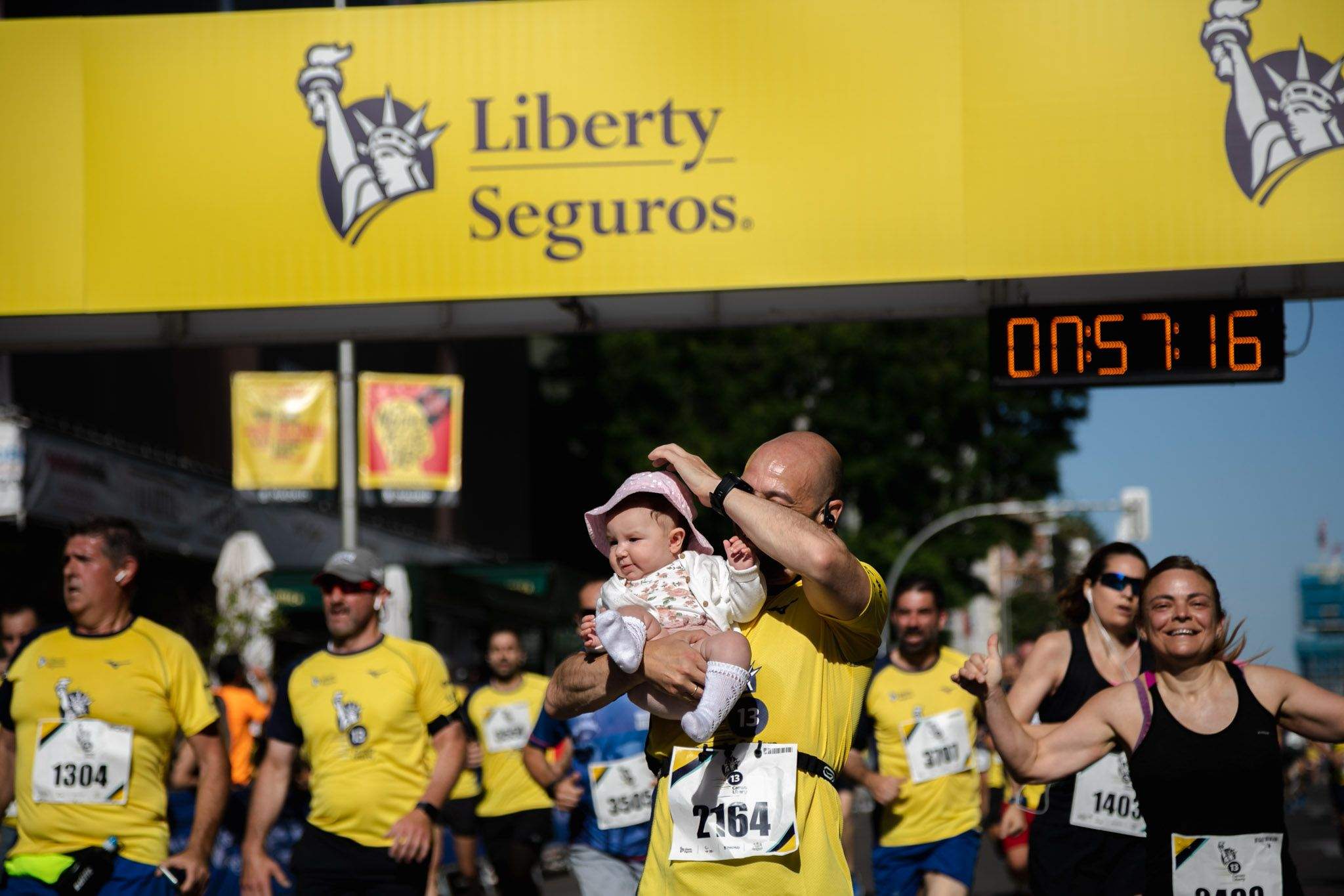 Las mejores fotos de la meta de la Carrera Liberty de Madrid   531
