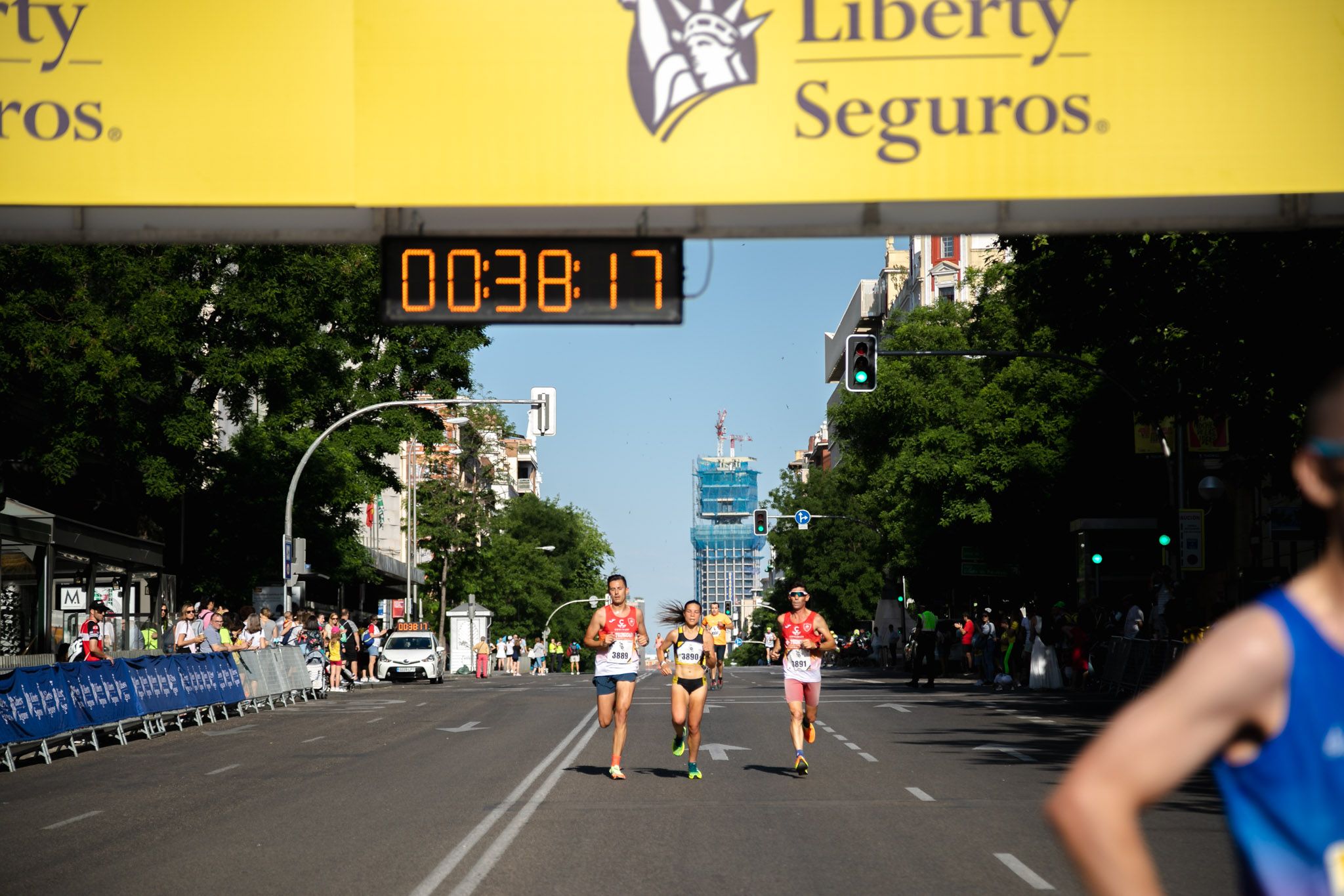 Las mejores fotos de la meta de la Carrera Liberty de Madrid   257