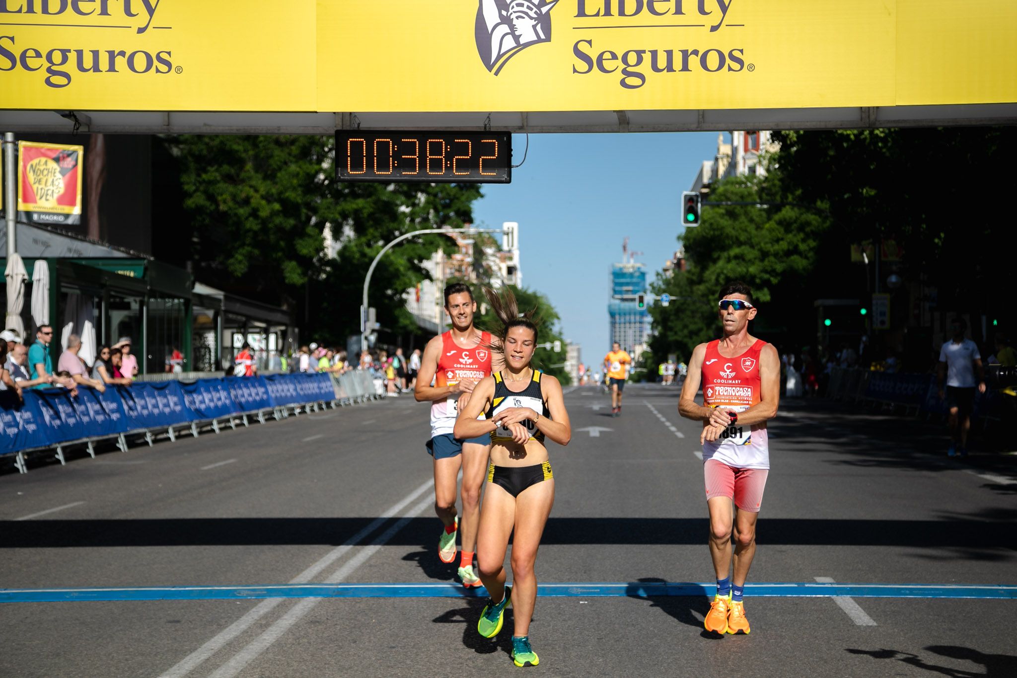 Las mejores fotos de la meta de la Carrera Liberty de Madrid   261