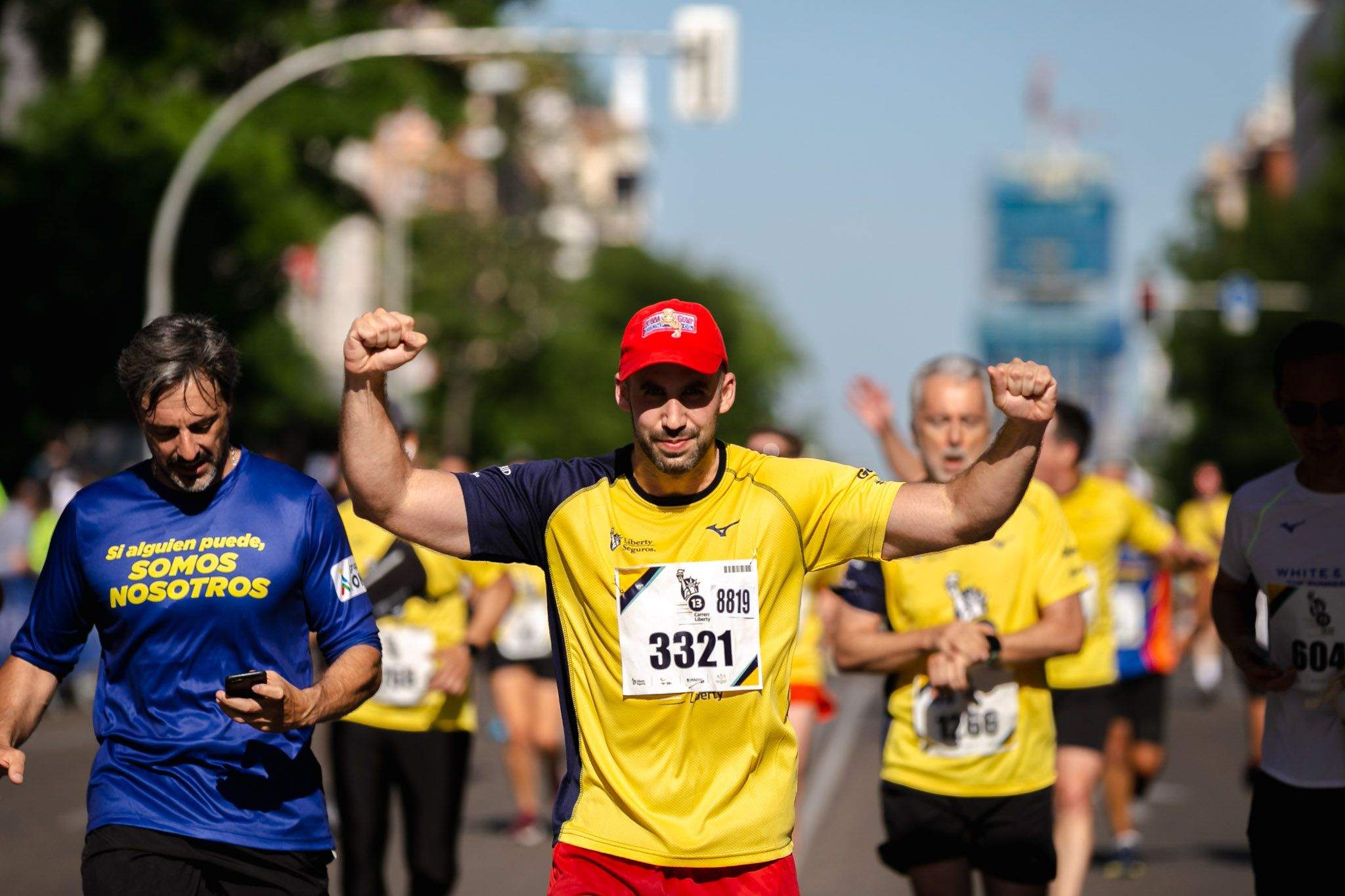 Las mejores fotos de la meta de la Carrera Liberty de Madrid   542