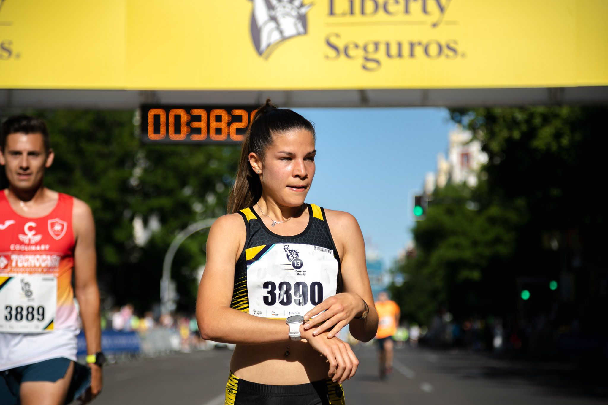 Las mejores fotos de la meta de la Carrera Liberty de Madrid   268