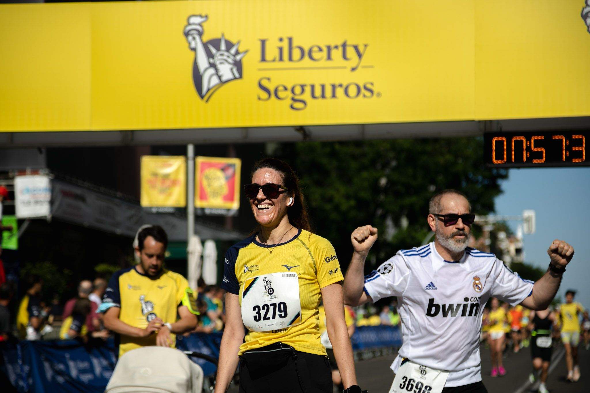Las mejores fotos de la meta de la Carrera Liberty de Madrid   543