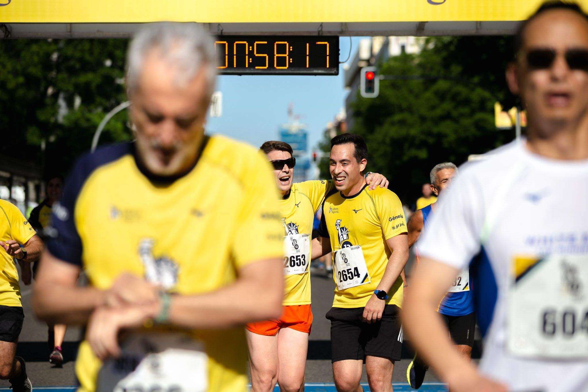 Las mejores fotos de la meta de la Carrera Liberty de Madrid   544