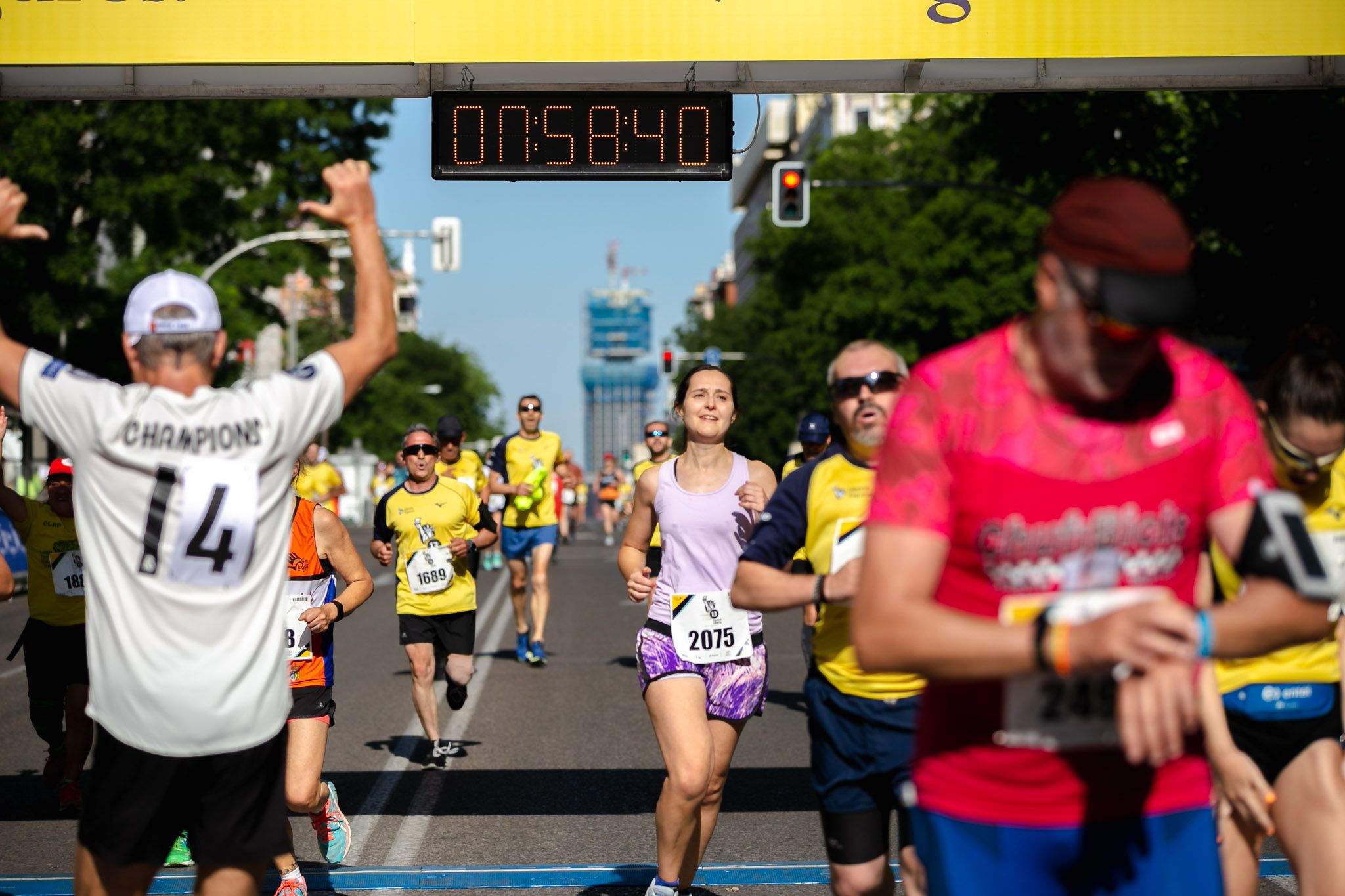 Las mejores fotos de la meta de la Carrera Liberty de Madrid   547