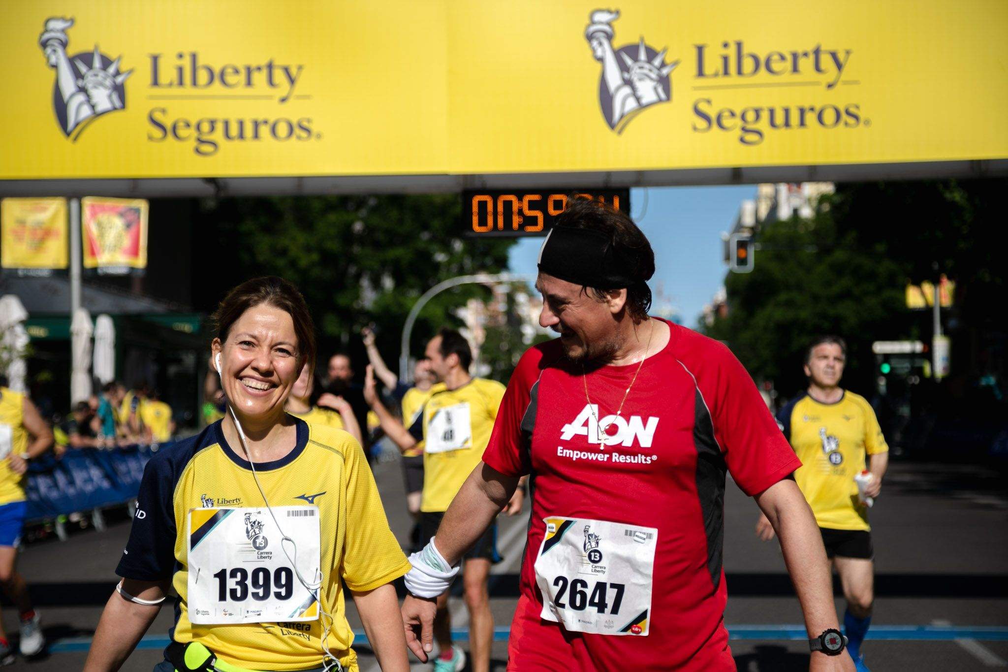 Las mejores fotos de la meta de la Carrera Liberty de Madrid   551
