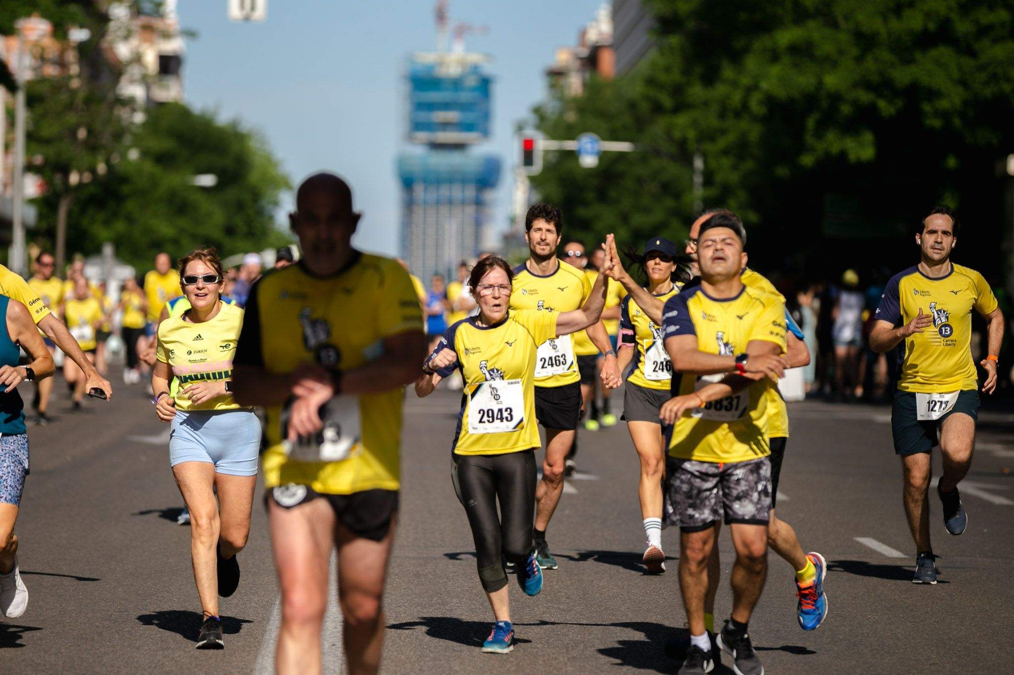Las mejores fotos de la meta de la Carrera Liberty de Madrid   552