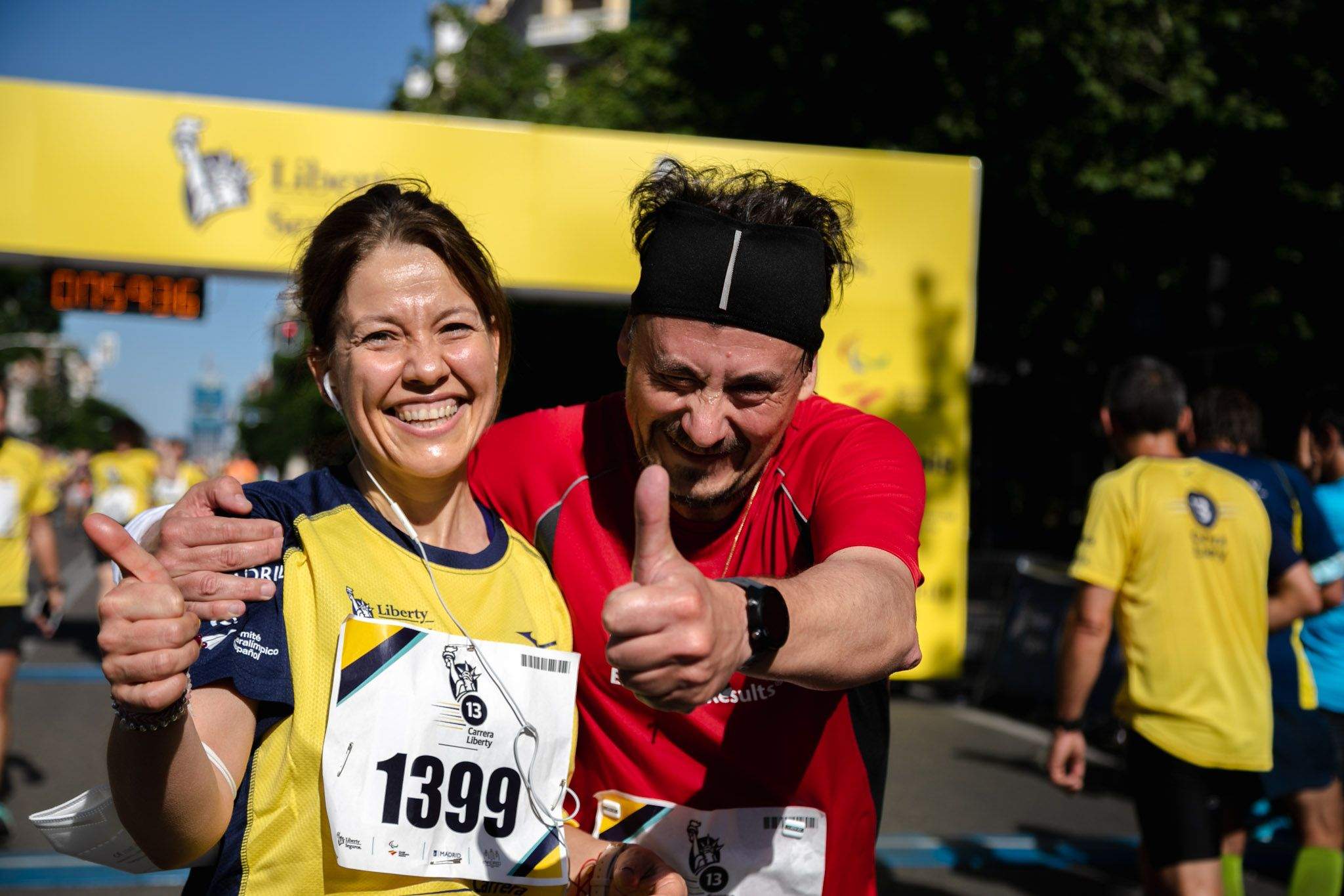 Las mejores fotos de la meta de la Carrera Liberty de Madrid   553