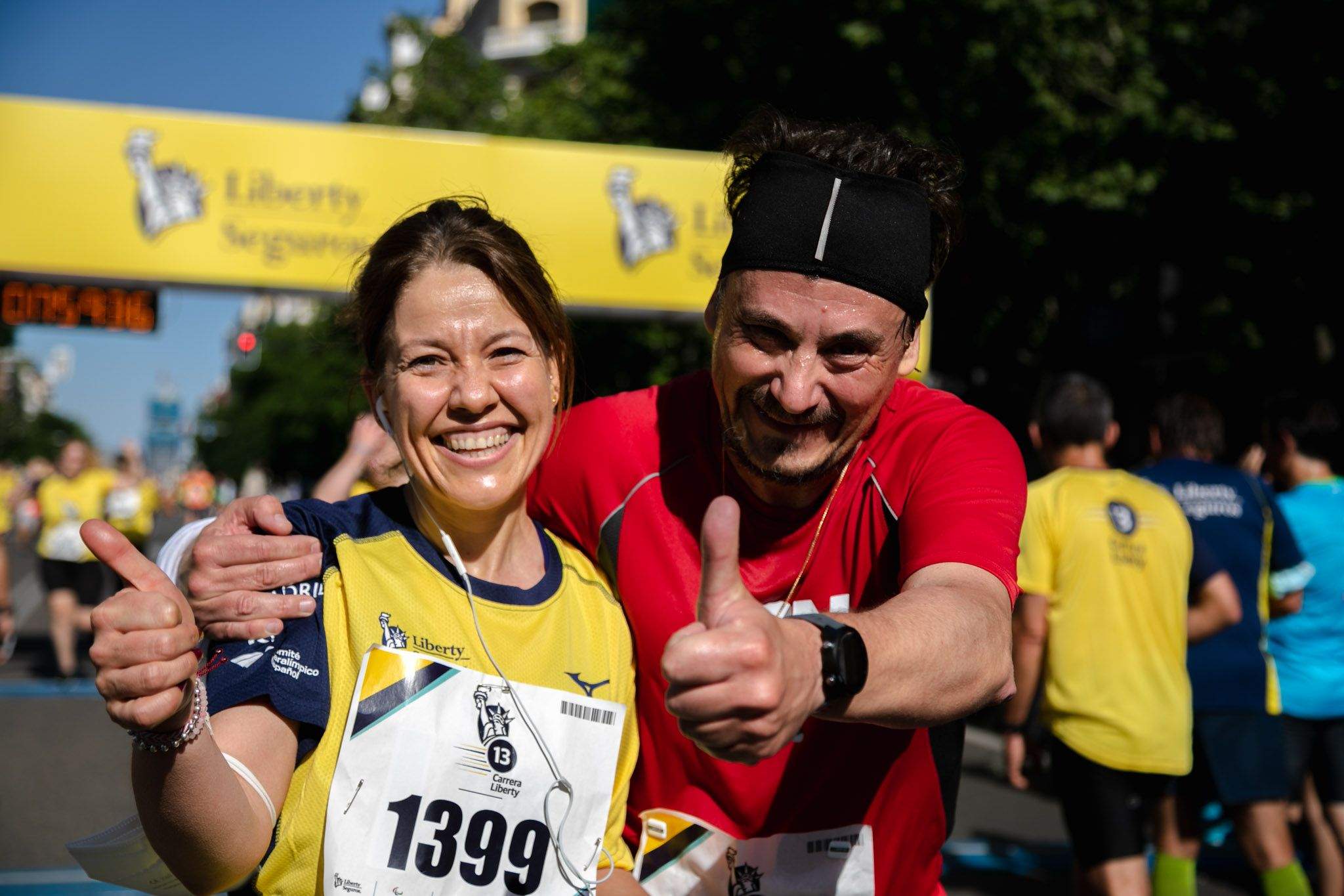 Las mejores fotos de la meta de la Carrera Liberty de Madrid   554