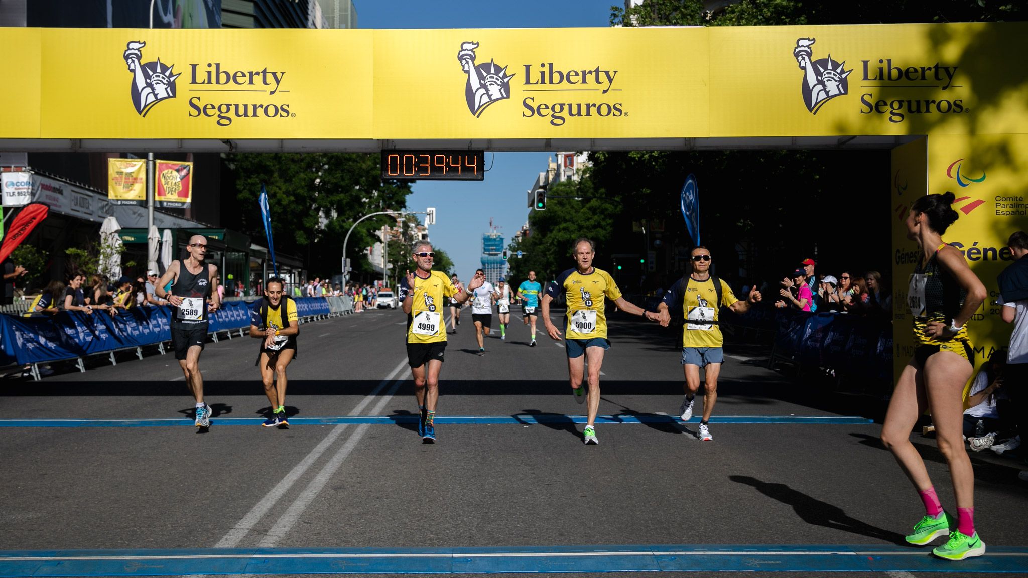 Las mejores fotos de la meta de la Carrera Liberty de Madrid   280