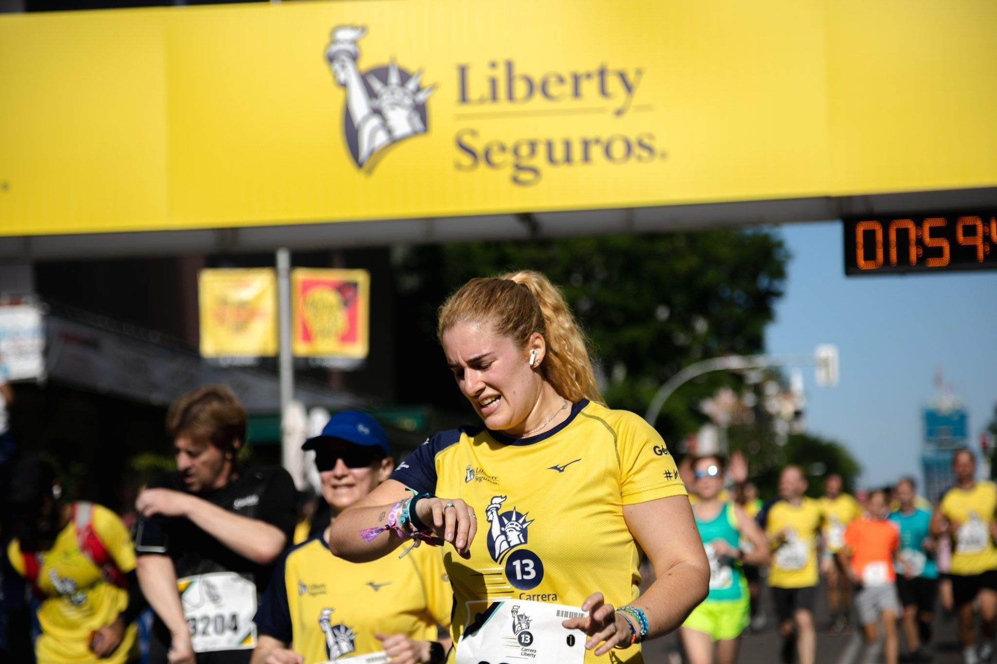 Las mejores fotos de la meta de la Carrera Liberty de Madrid   555