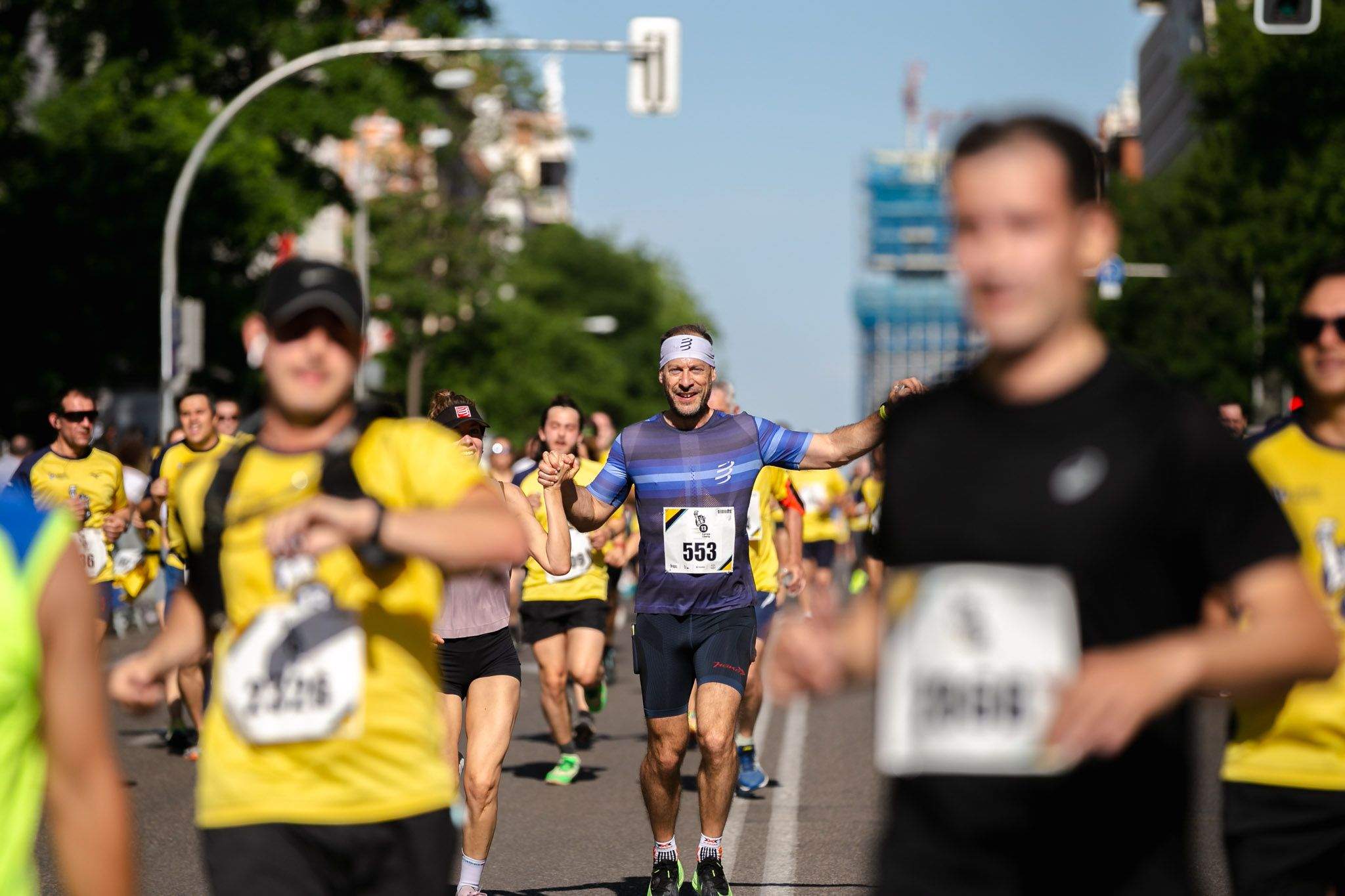 Las mejores fotos de la meta de la Carrera Liberty de Madrid   557
