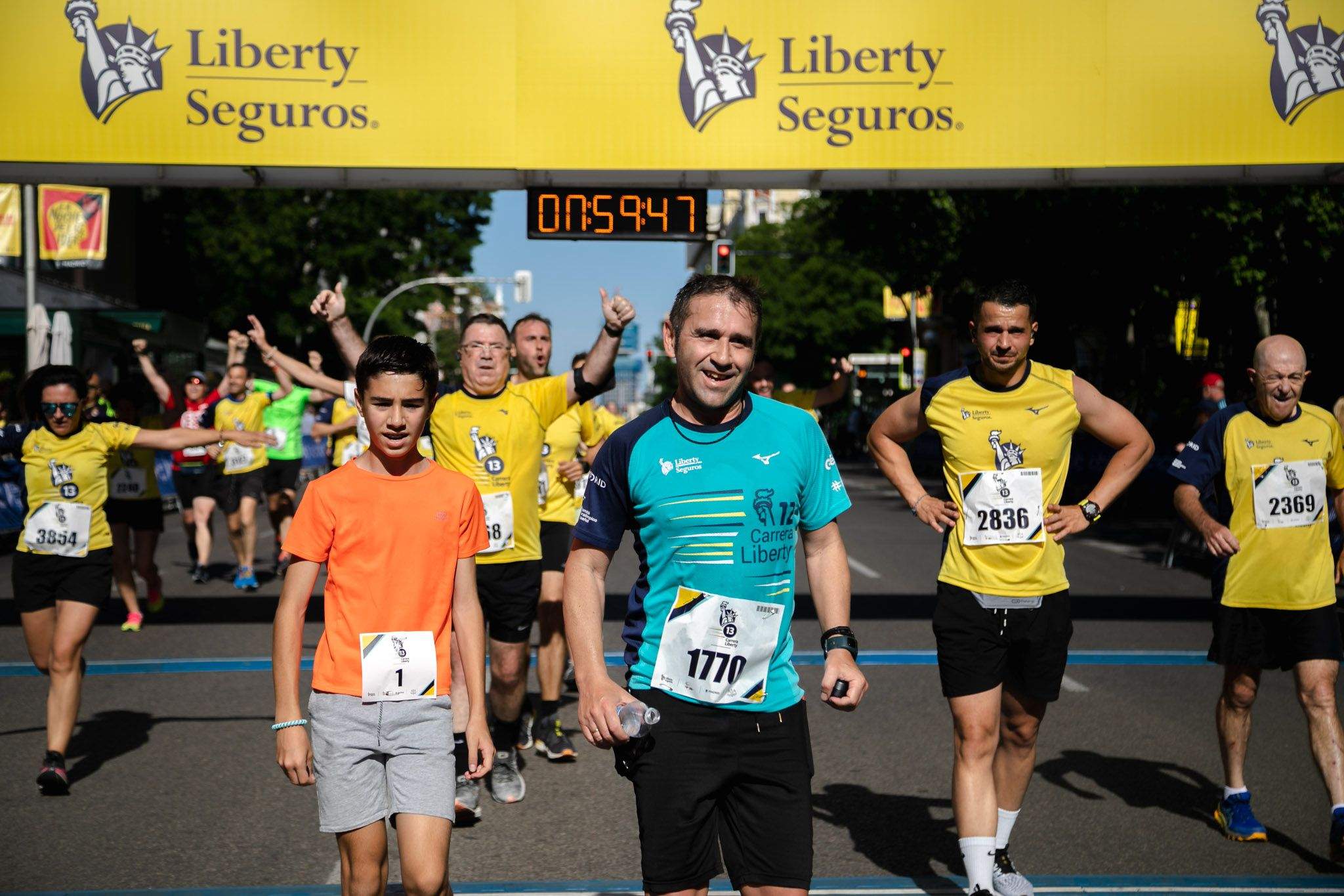 Las mejores fotos de la meta de la Carrera Liberty de Madrid   558