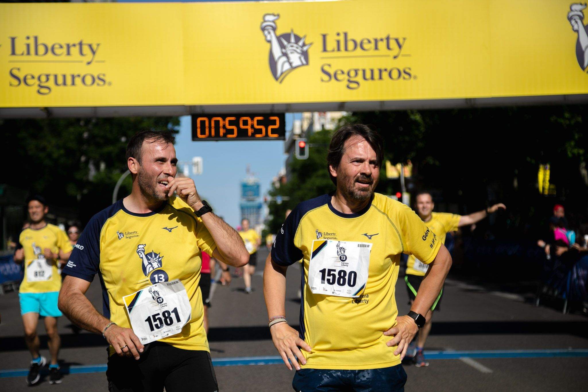 Las mejores fotos de la meta de la Carrera Liberty de Madrid   561