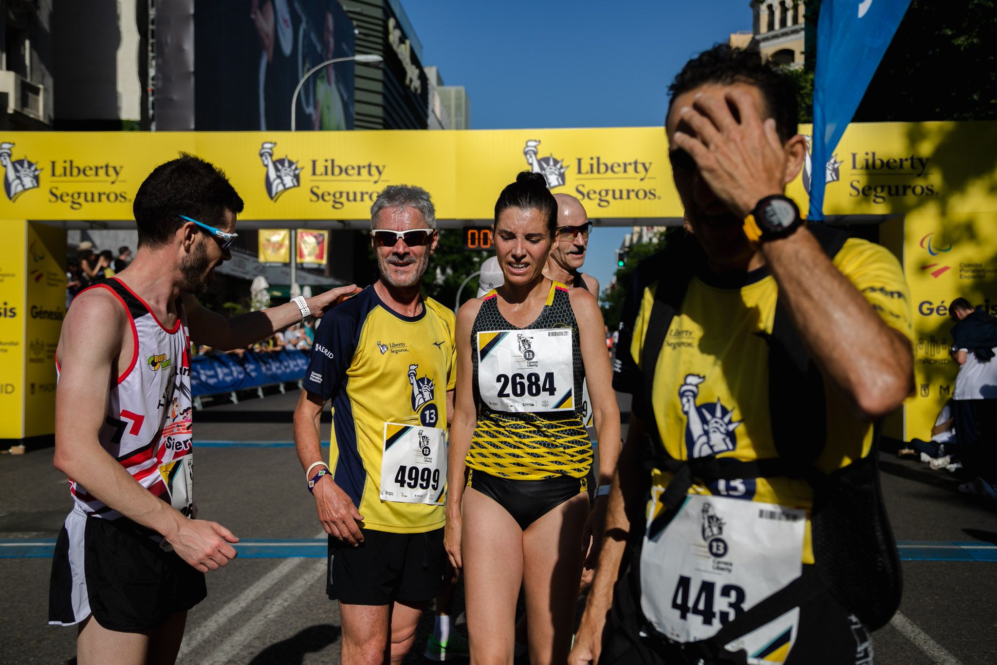 Las mejores fotos de la meta de la Carrera Liberty de Madrid   295